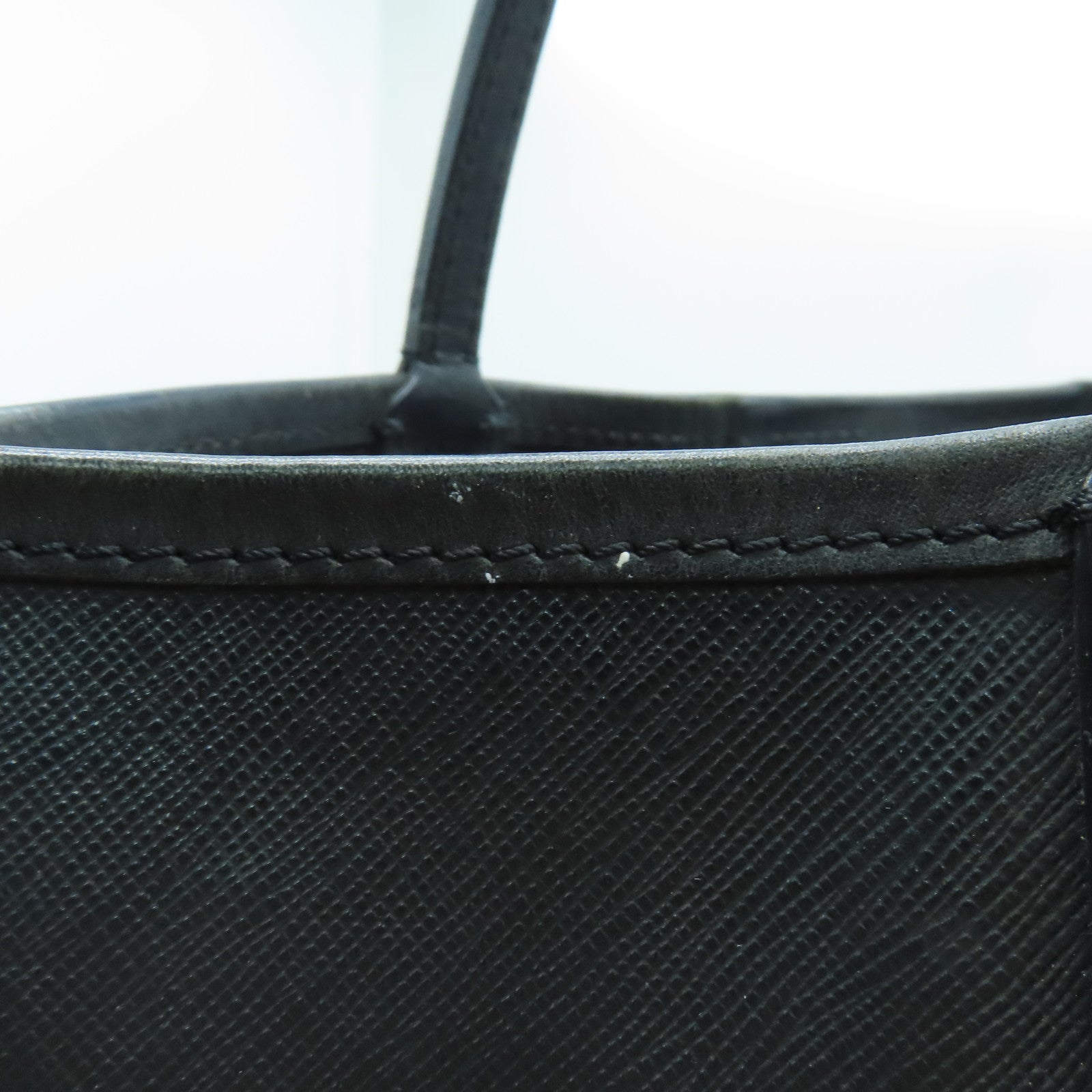 GIVENCHY 涂层帆布Tote Bag银扣手挽袋黑色