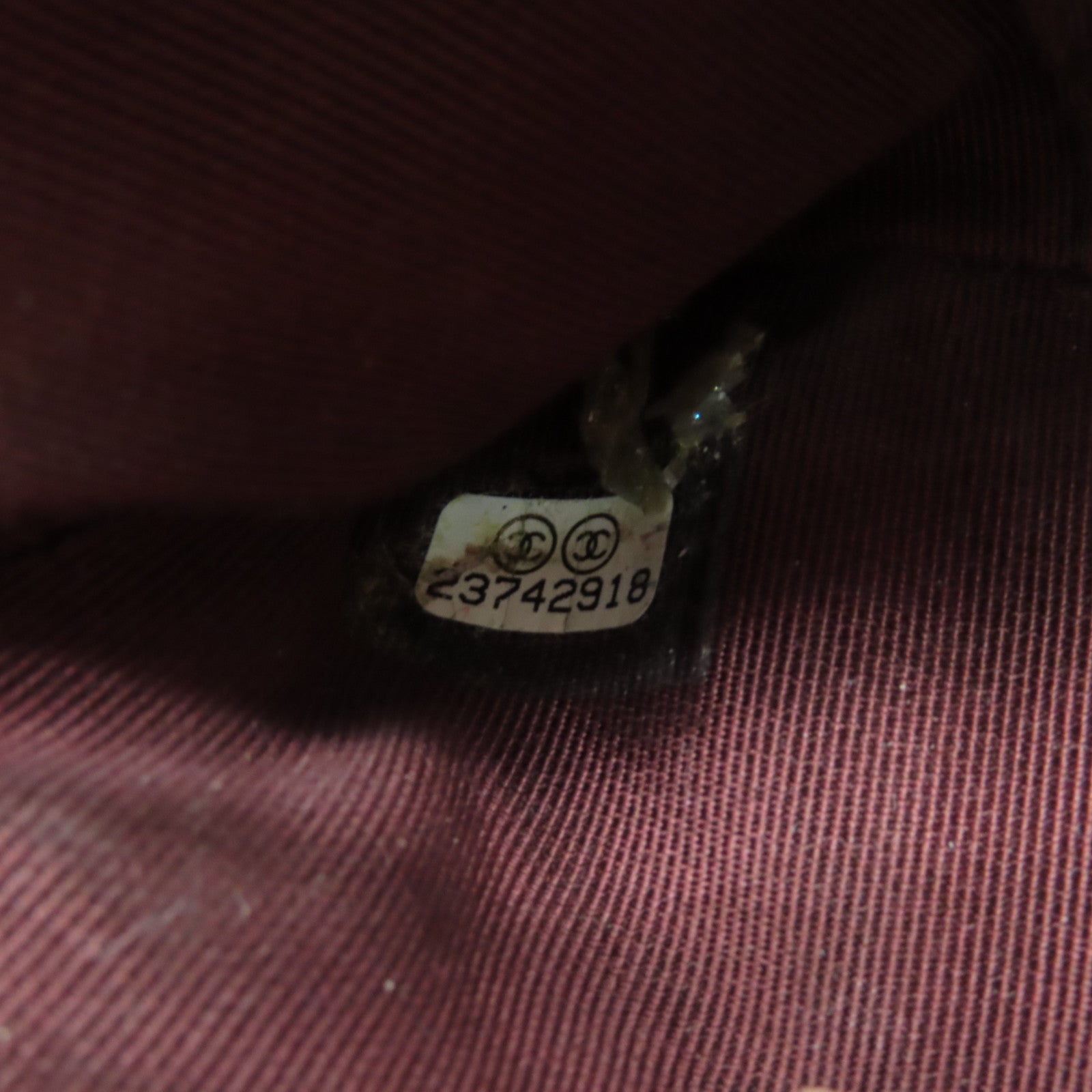 CHANEL 菱格羊皮皮革Chain Shoulder金扣鏈帶肩背袋黑色