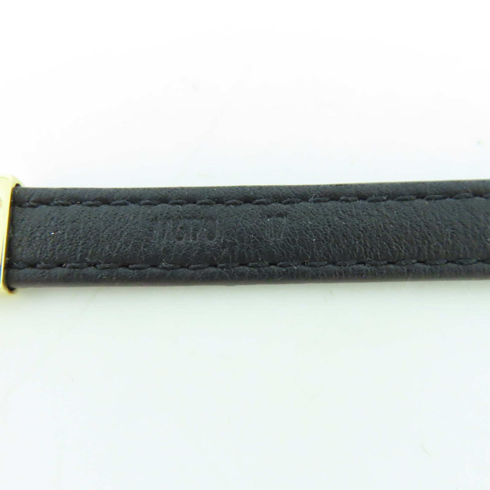 LOUIS VUITTON Monogram Fasten Your金扣手镯啡色#15.75cm