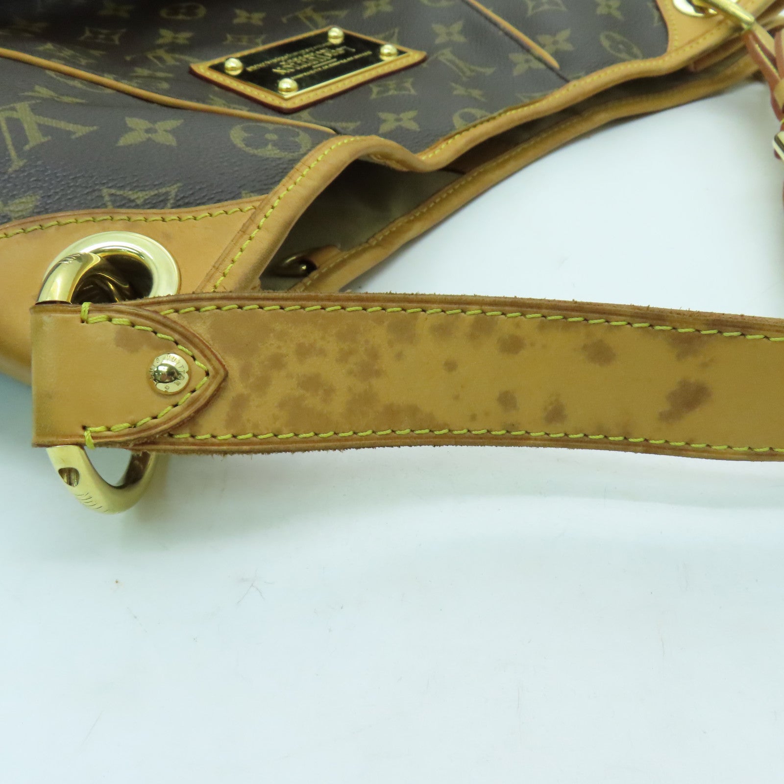 LOUIS VUITTON Monogram Thames PM金扣肩背袋啡色