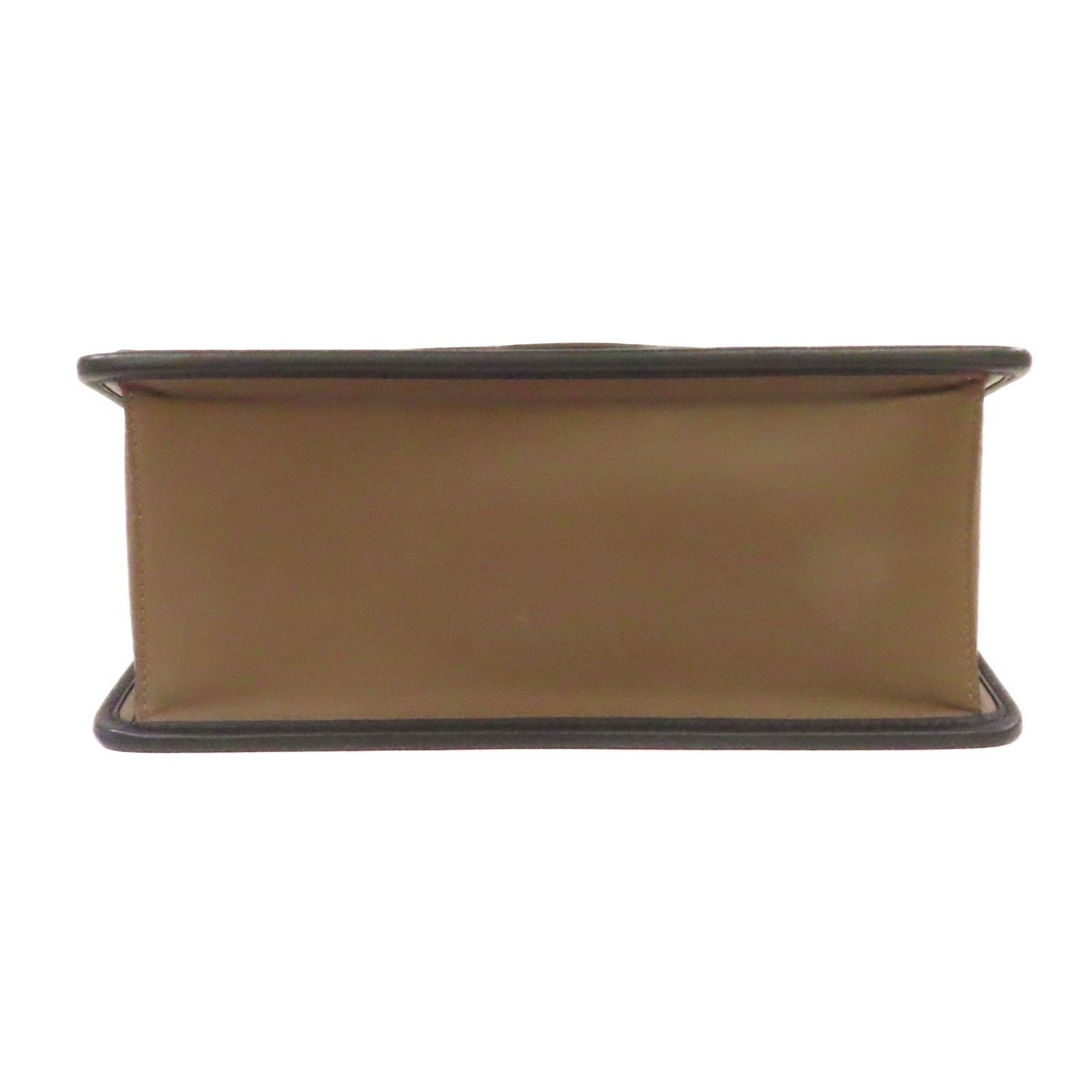 FENDI 牛皮皮革Shoulder Bag手挽肩背兩用袋啡色