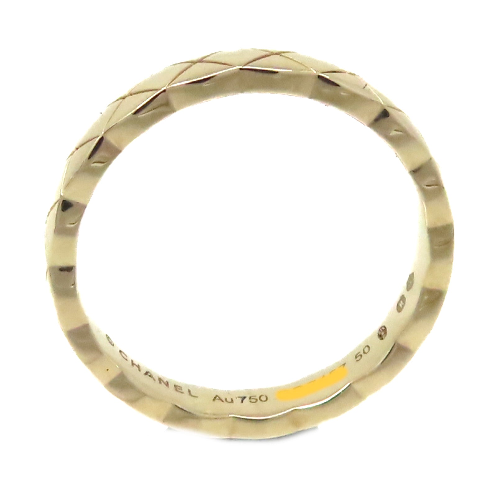 CHANEL 18K玫瑰金CoCo Crush Ring戒指#50