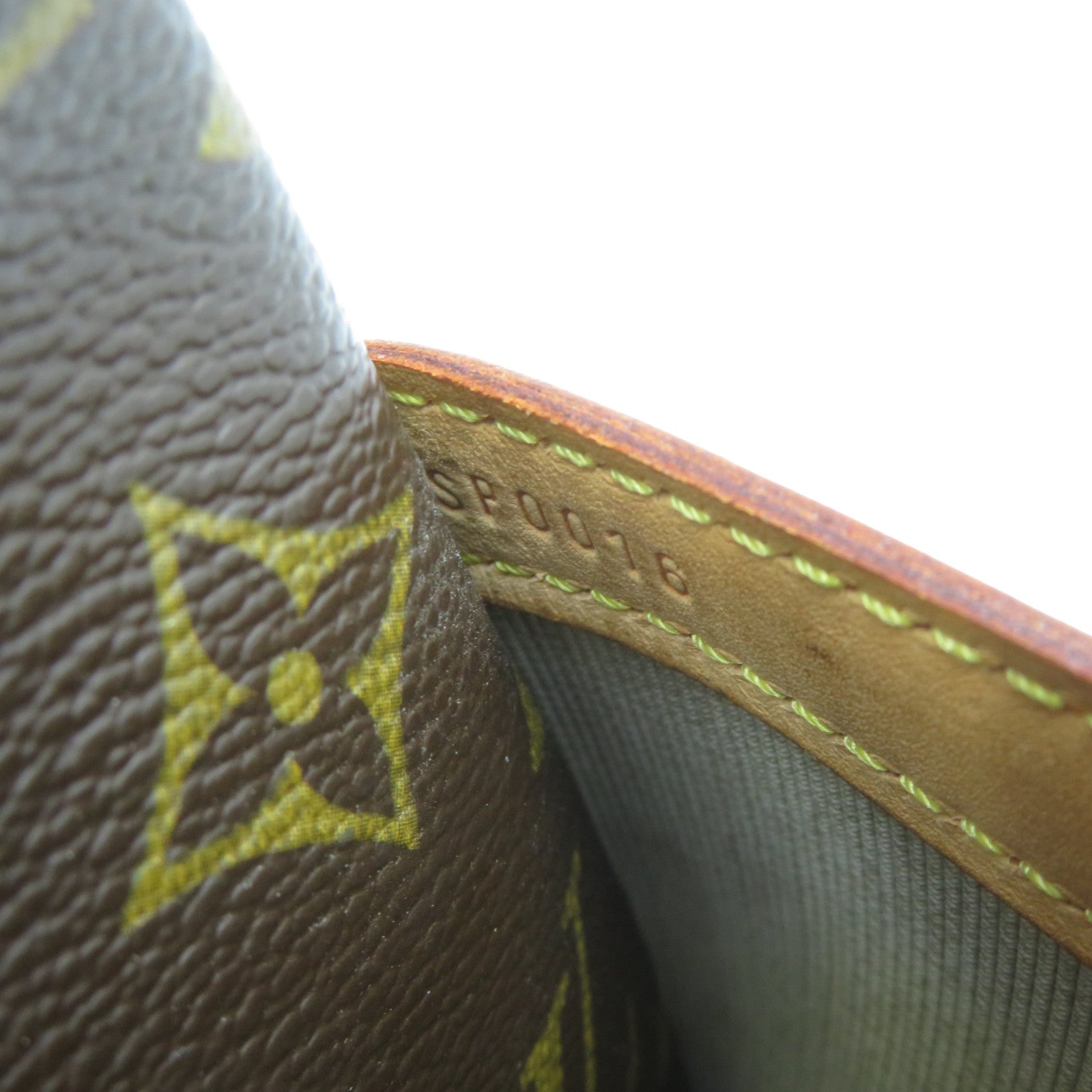 LOUIS VUITTON Monogram Reporter PM金扣肩背袋啡色