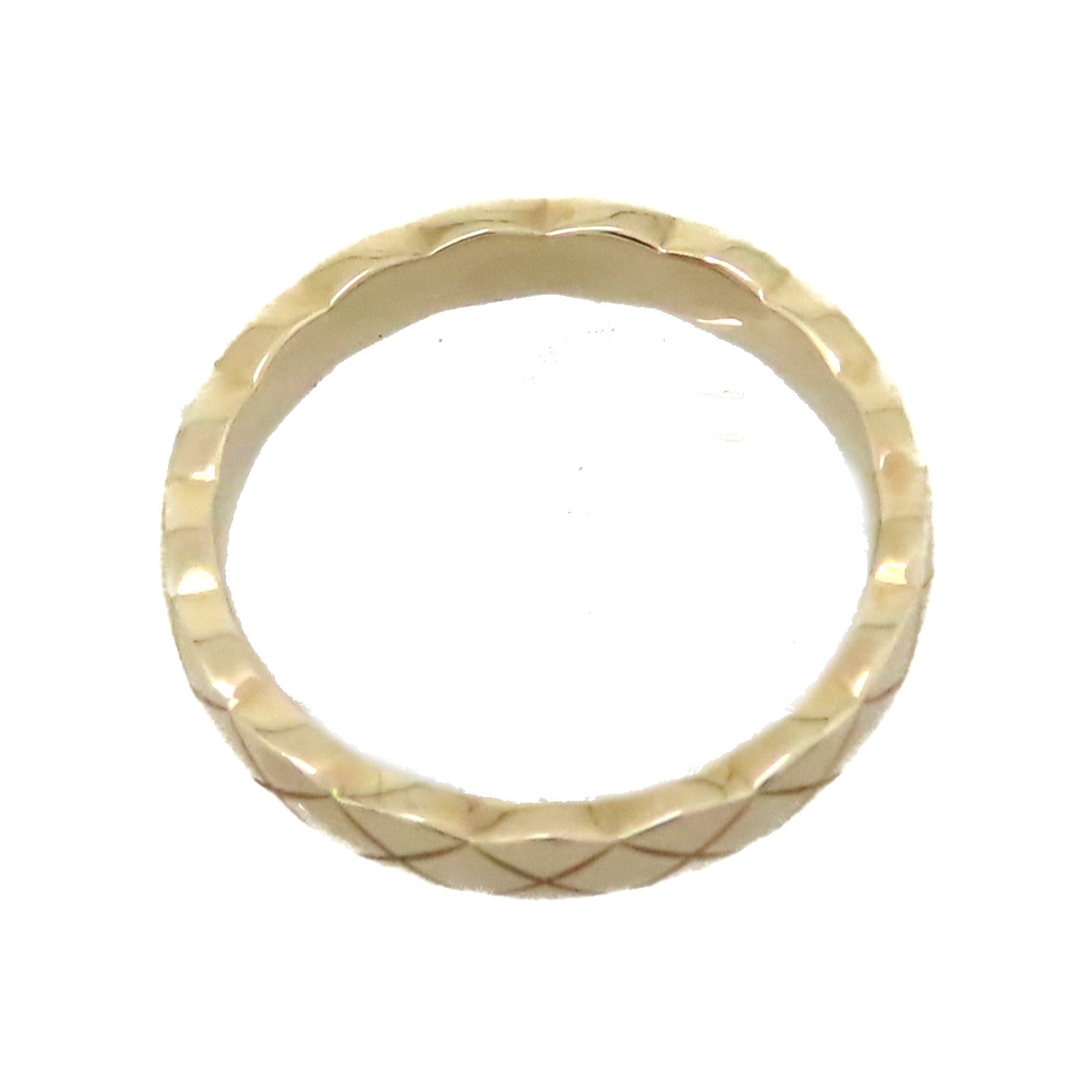 CHANEL 18K玫瑰金CoCo Crush Ring戒指#50