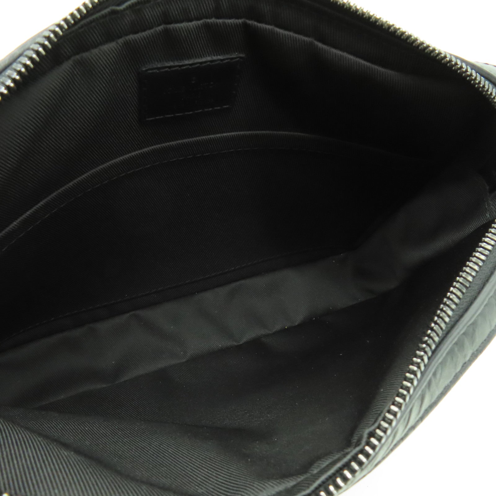 LOUIS VUITTON Monogram Shadow Duo Messenger肩背袋黑色
