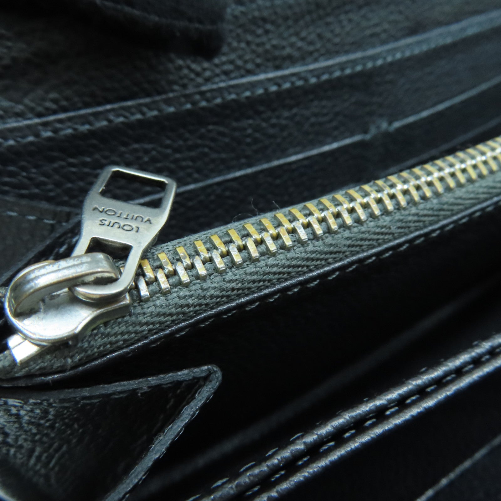 LOUIS VUITTON Monogram Empreinte Long Wallet銀扣長錢包黑色