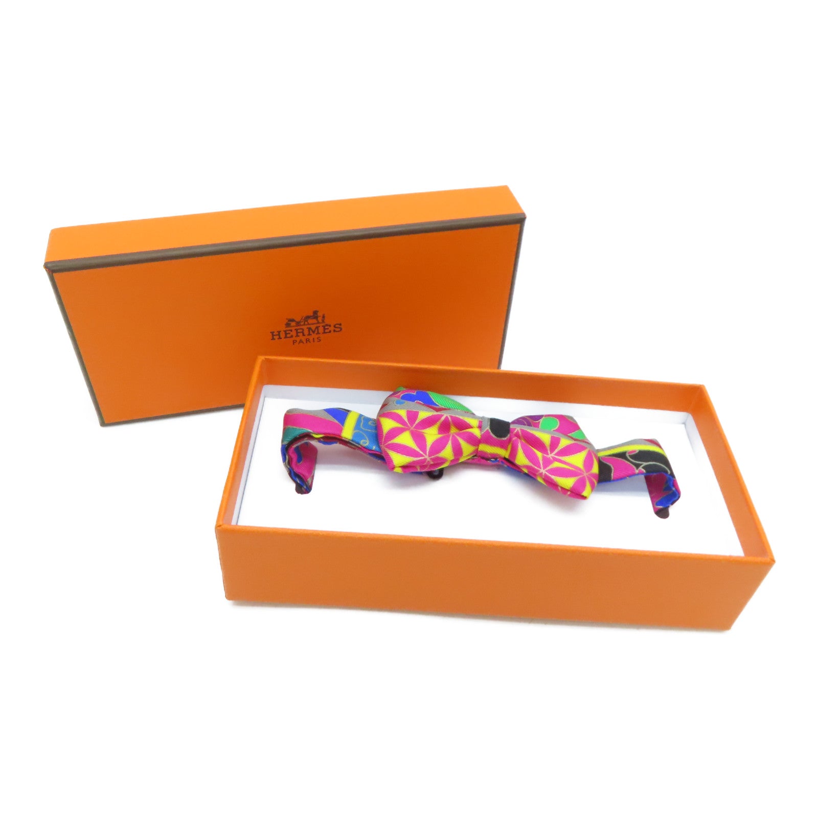 HERMES [Sharp Discount] Silk Bow Tie Bow Tie Color