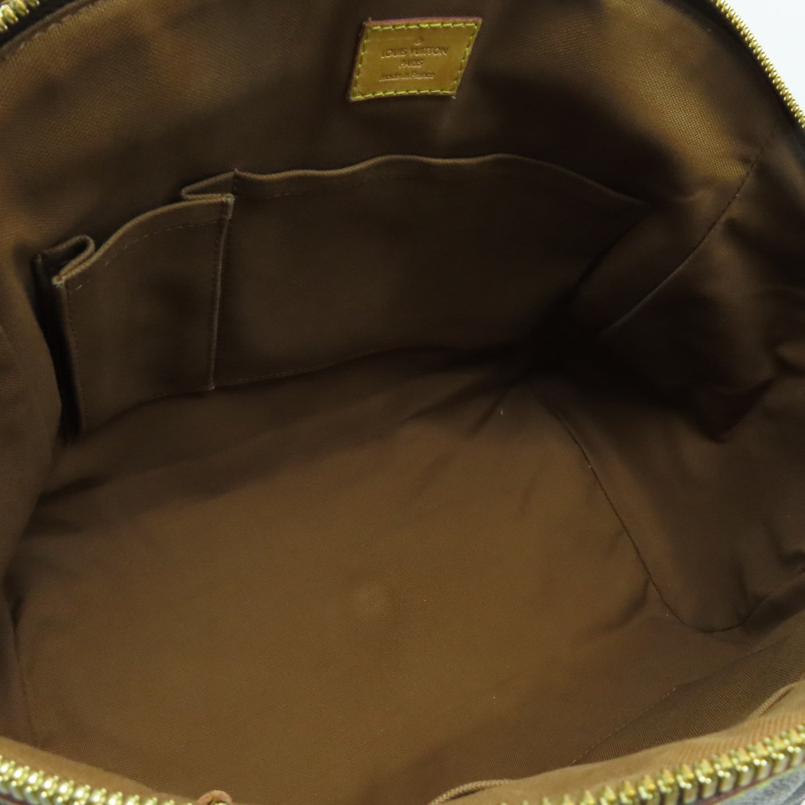 LOUIS VUITTON Monogram Tivoli GM金扣手挽袋啡色