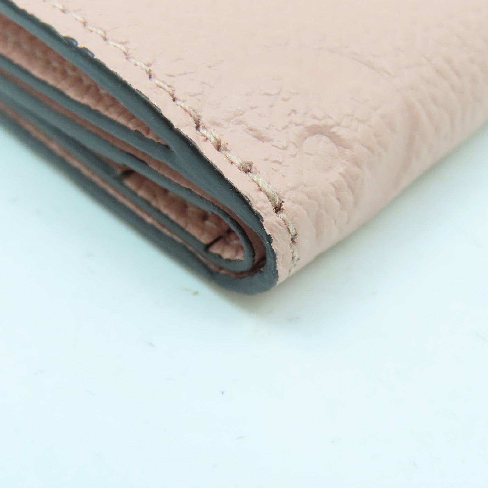 LOUIS VUITTON Monogram Empreinte Zoe Wallet金扣錢包粉紅色