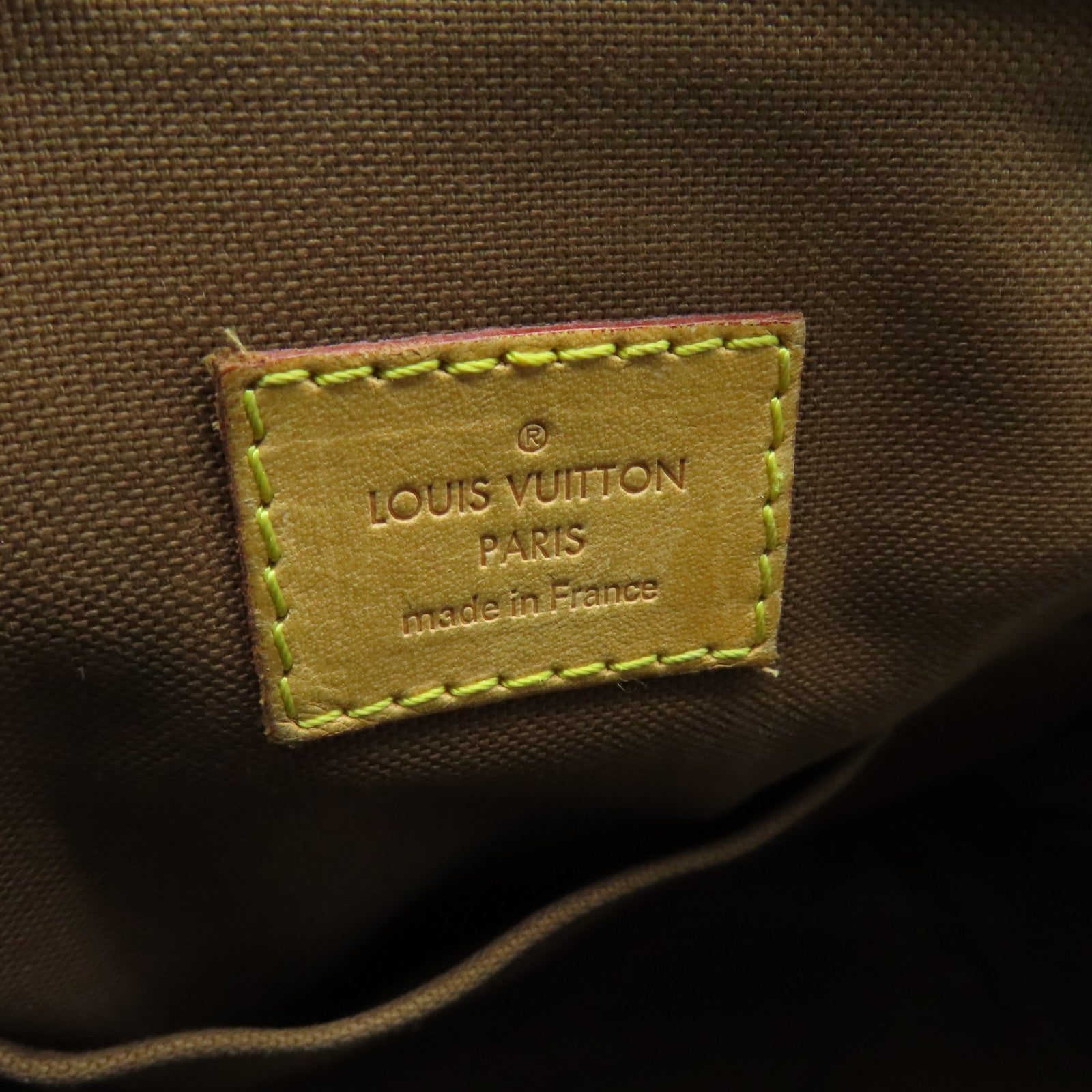 LOUIS VUITTON Monogram Tivoli GM金扣手挽袋啡色