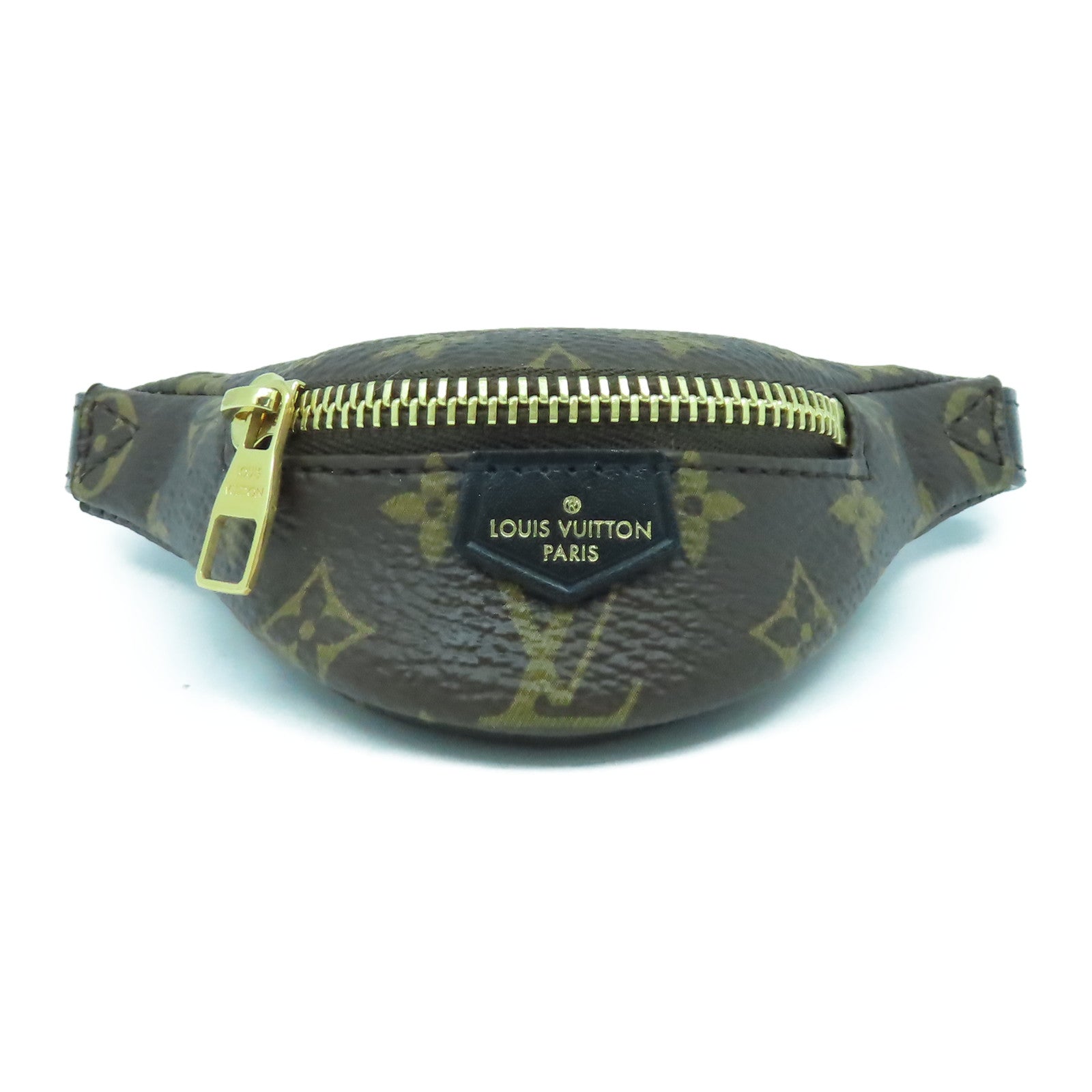 LOUIS VUITTON Monogram Party Bum Bag金扣手鐲啡色