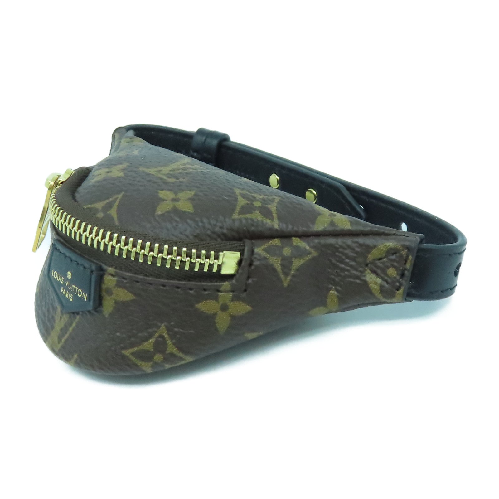 LOUIS VUITTON Monogram Party Bum Bag金扣手鐲啡色