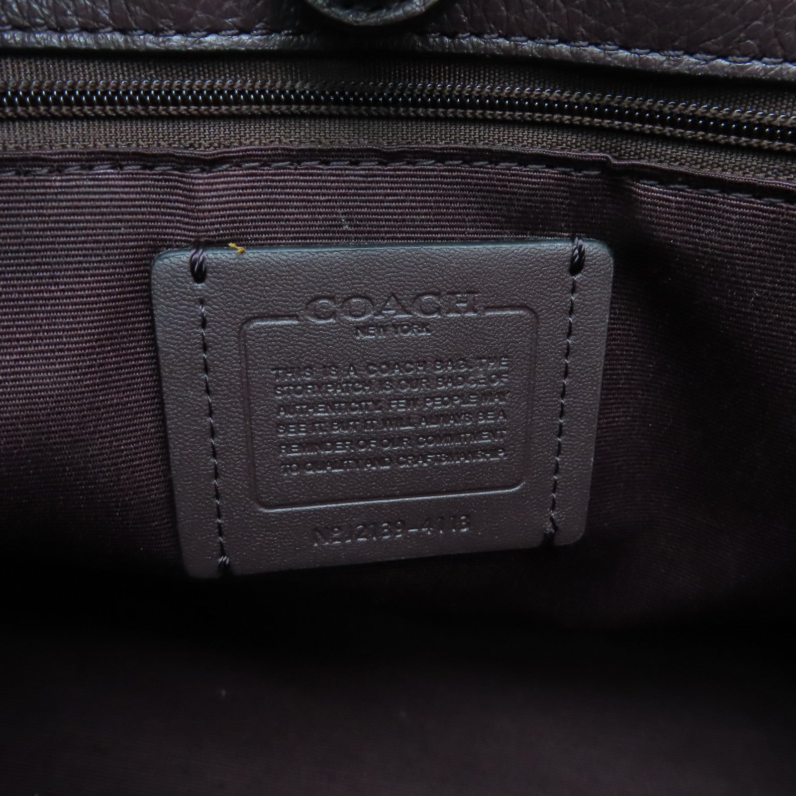 COACH Coated Canvas 2Way Bag Gold Buckle Handle Shoulder Bag Brown Red