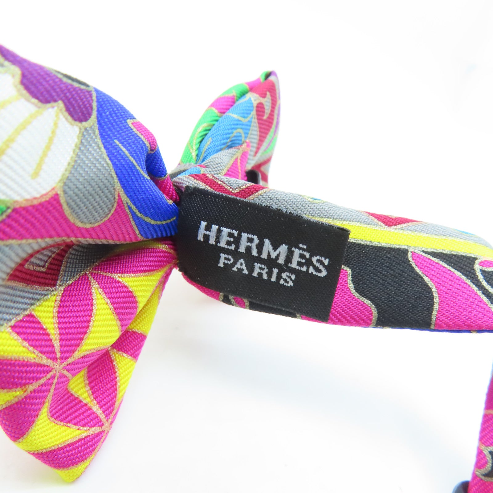 HERMES [Sharp Discount] Silk Bow Tie Bow Tie Color