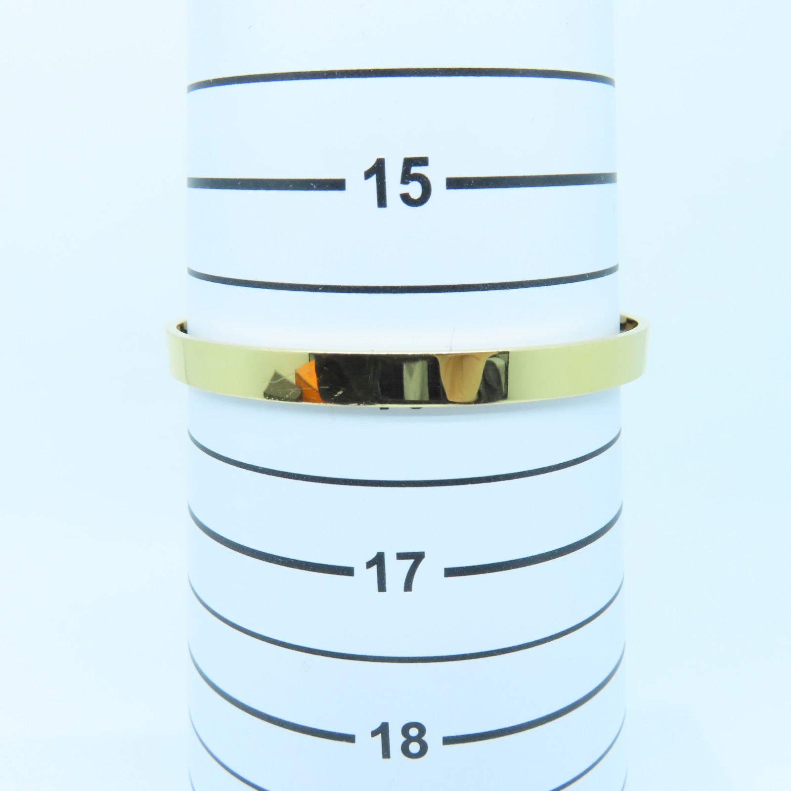 HERMES 18K玫瑰金Kelly Bracelet0.36ct钻石手链Hermes#61