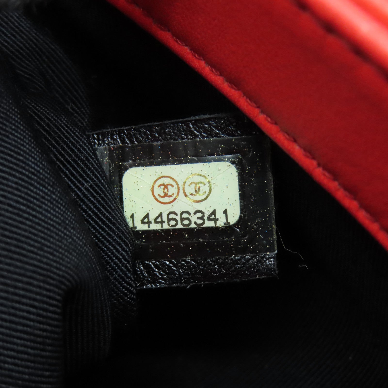 CHANEL 漆皮皮革Chain Shoulder銀扣鏈帶肩背袋紅色