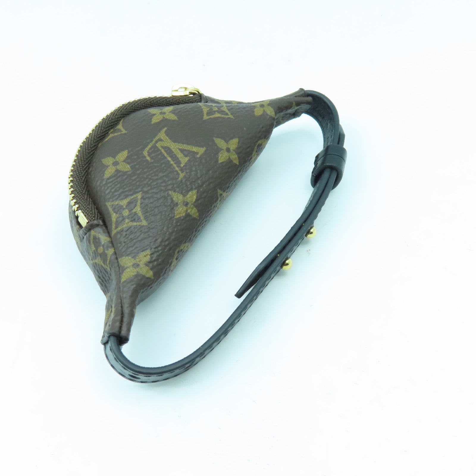 LOUIS VUITTON Monogram Party Bum Bag金扣手鐲啡色