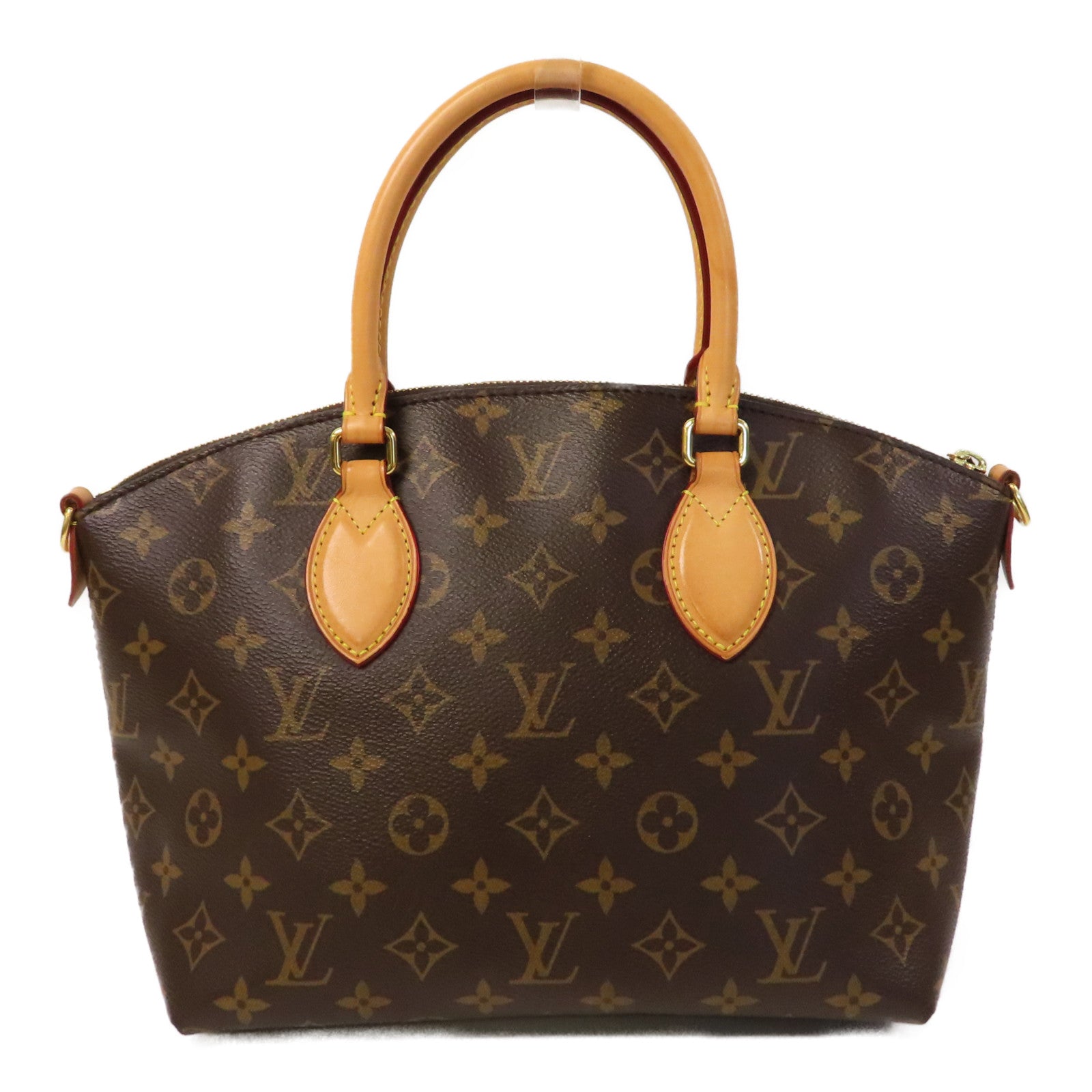 LOUIS VUITTON Monogram Boetie PM金扣手挽肩背兩用袋啡色