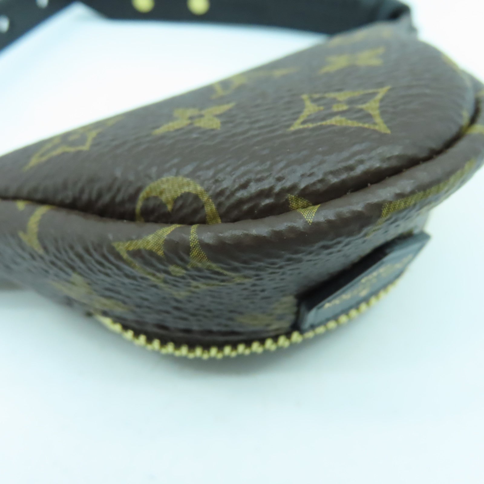 LOUIS VUITTON Monogram Party Bum Bag金扣手鐲啡色
