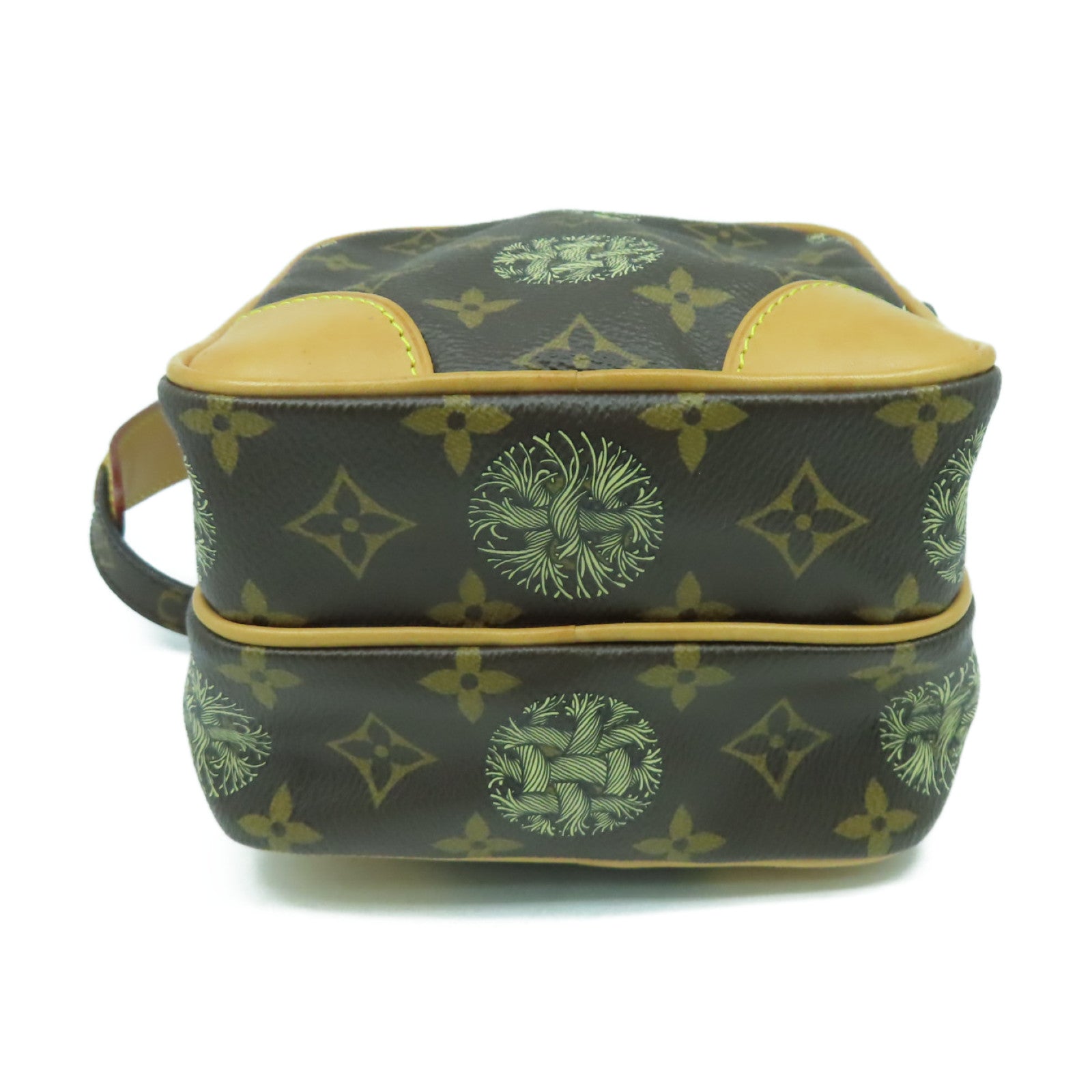 LOUIS VUITTON Monogram Christopher Nemeth Amazon金扣肩背袋棕色