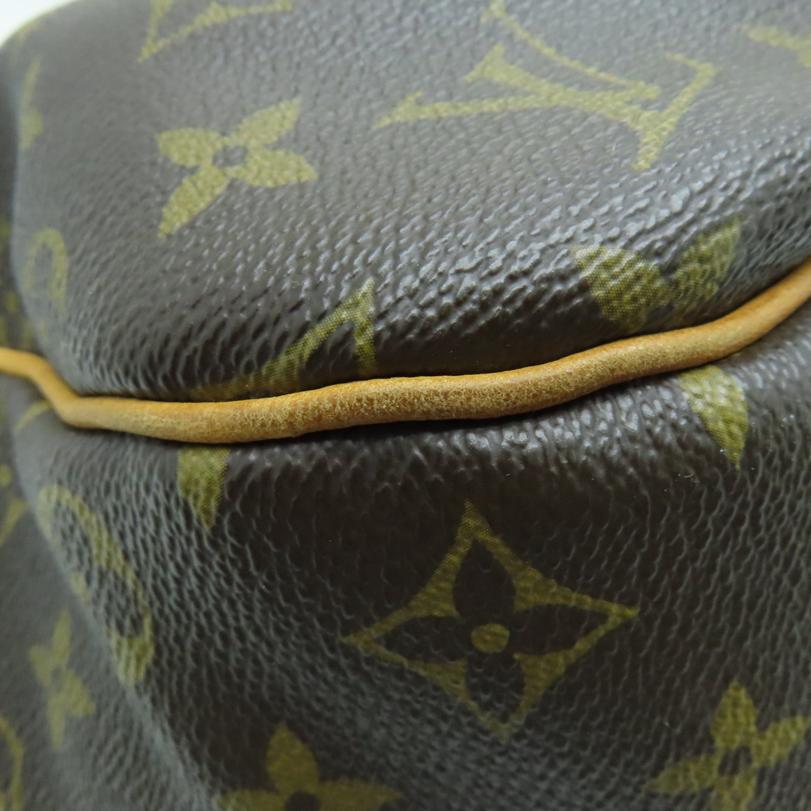 LOUIS VUITTON Monogram Galliera GM金扣肩背袋啡色