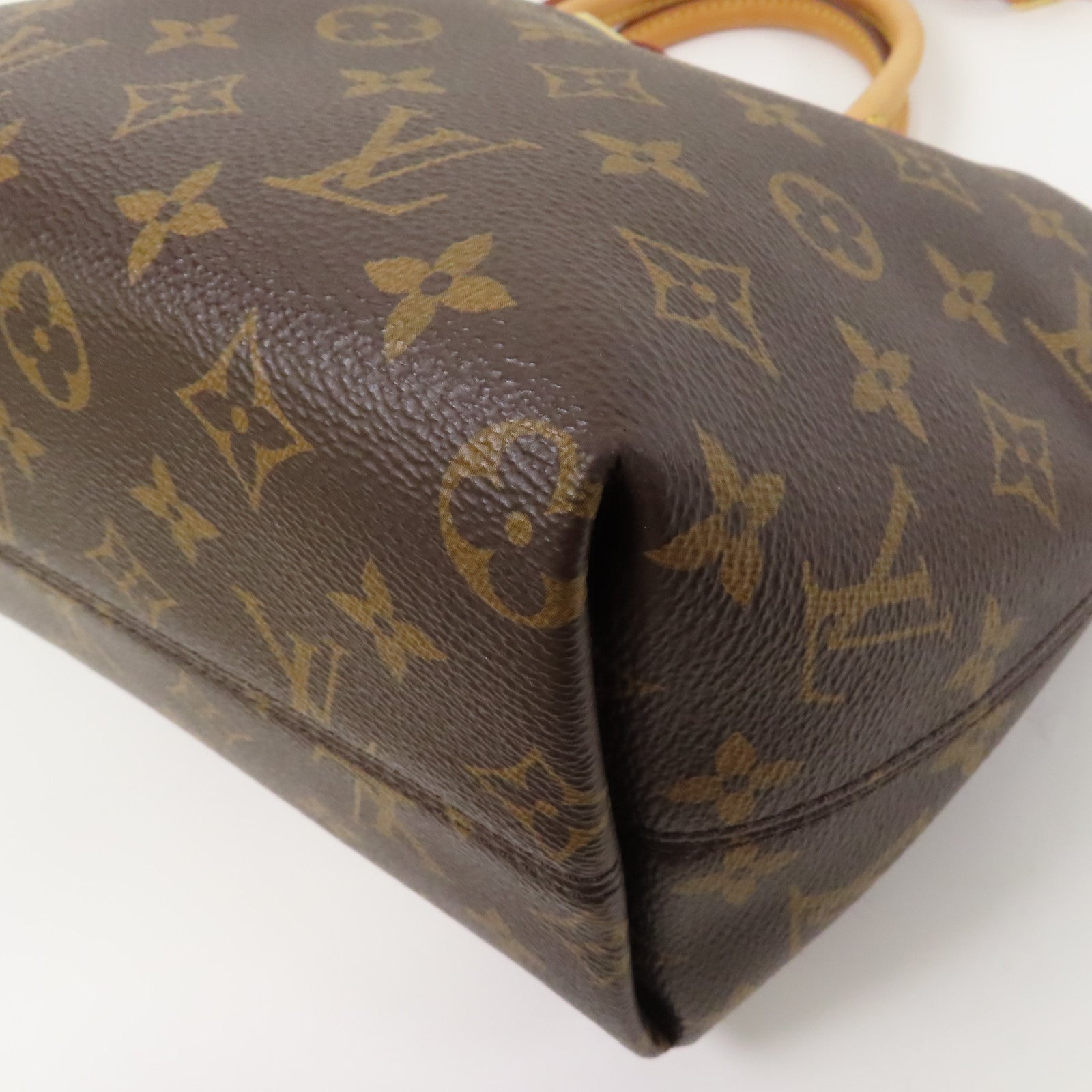LOUIS VUITTON Monogram Boetie PM金扣手挽肩背兩用袋啡色