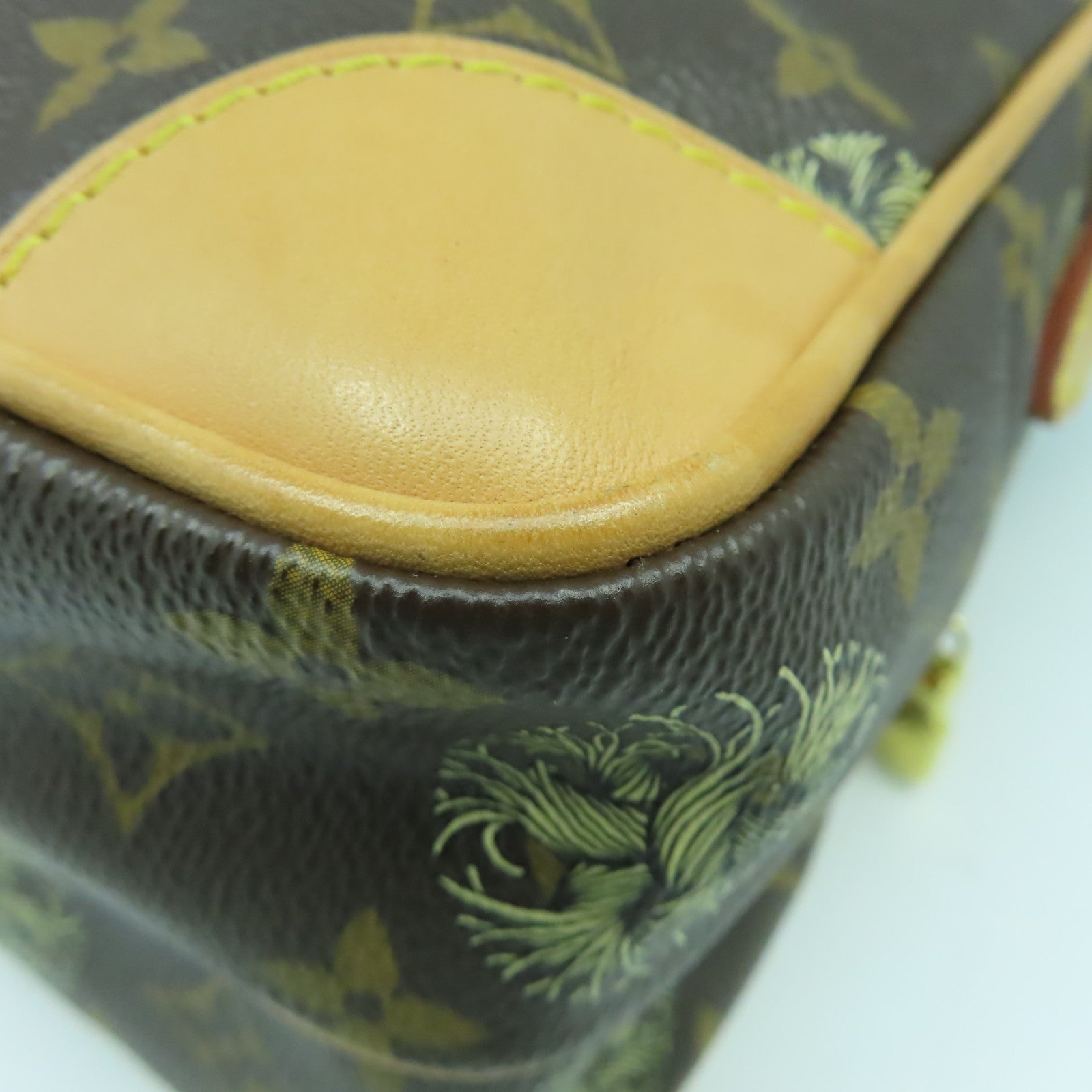 LOUIS VUITTON Monogram Christopher Nemeth Amazon金扣肩背袋棕色
