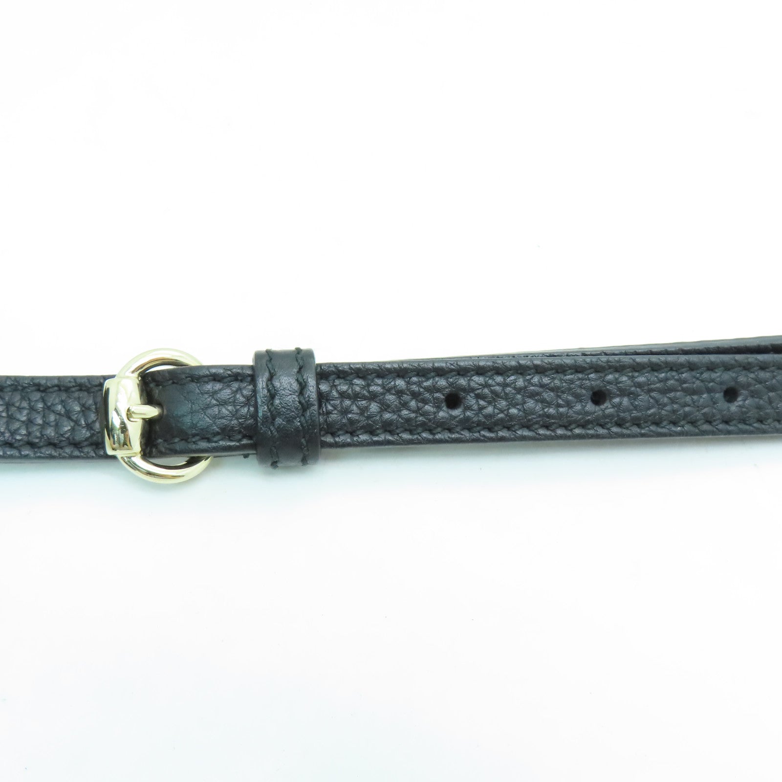 GUCCI 牛皮皮革Shoulder Bag金扣肩背袋黑色