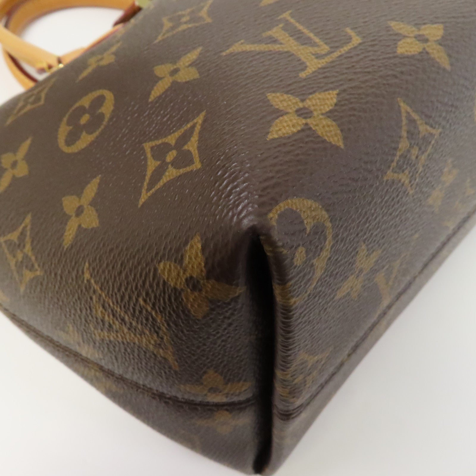 LOUIS VUITTON Monogram Boetie PM金扣手挽肩背兩用袋啡色