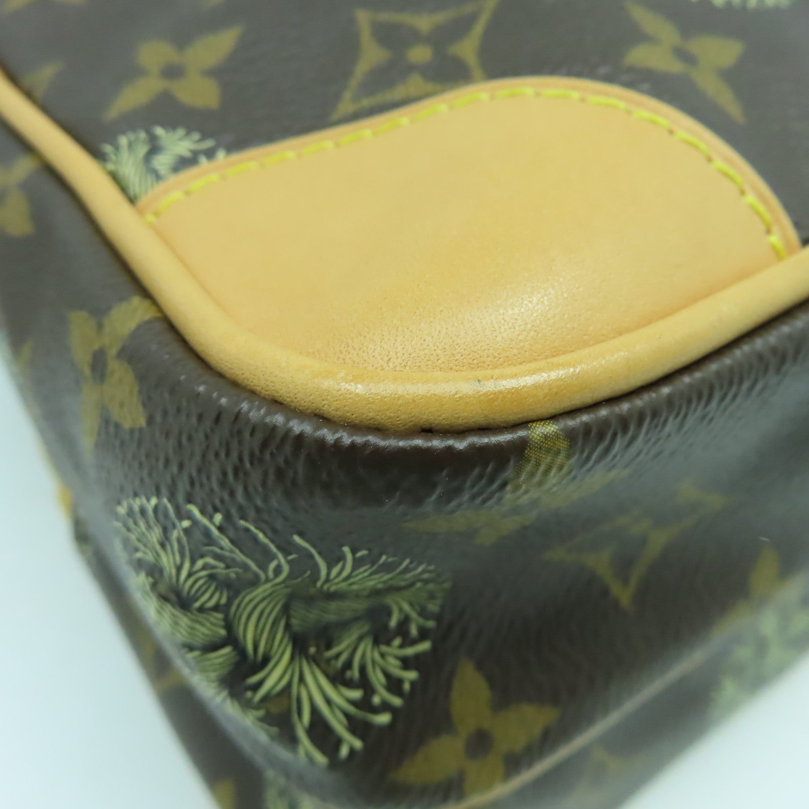 LOUIS VUITTON Monogram Christopher Nemeth Amazon金扣肩背袋棕色