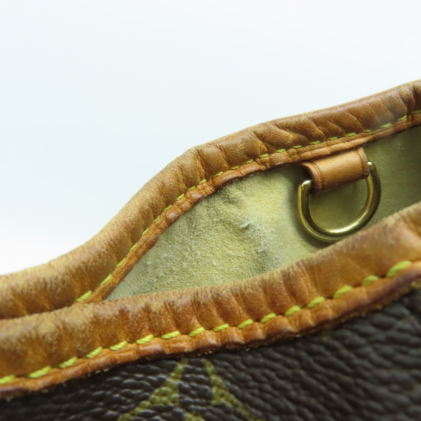 LOUIS VUITTON Monogram Galliera GM金扣肩背袋啡色