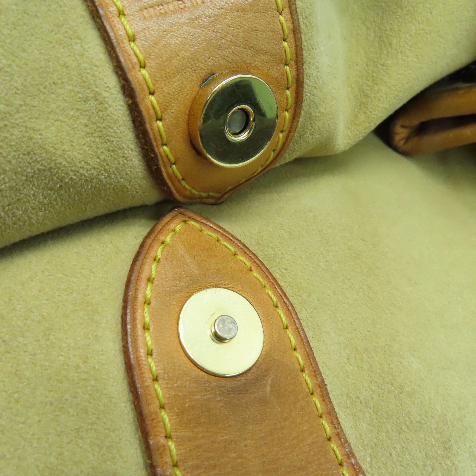 LOUIS VUITTON Monogram Galliera GM金扣肩背袋啡色