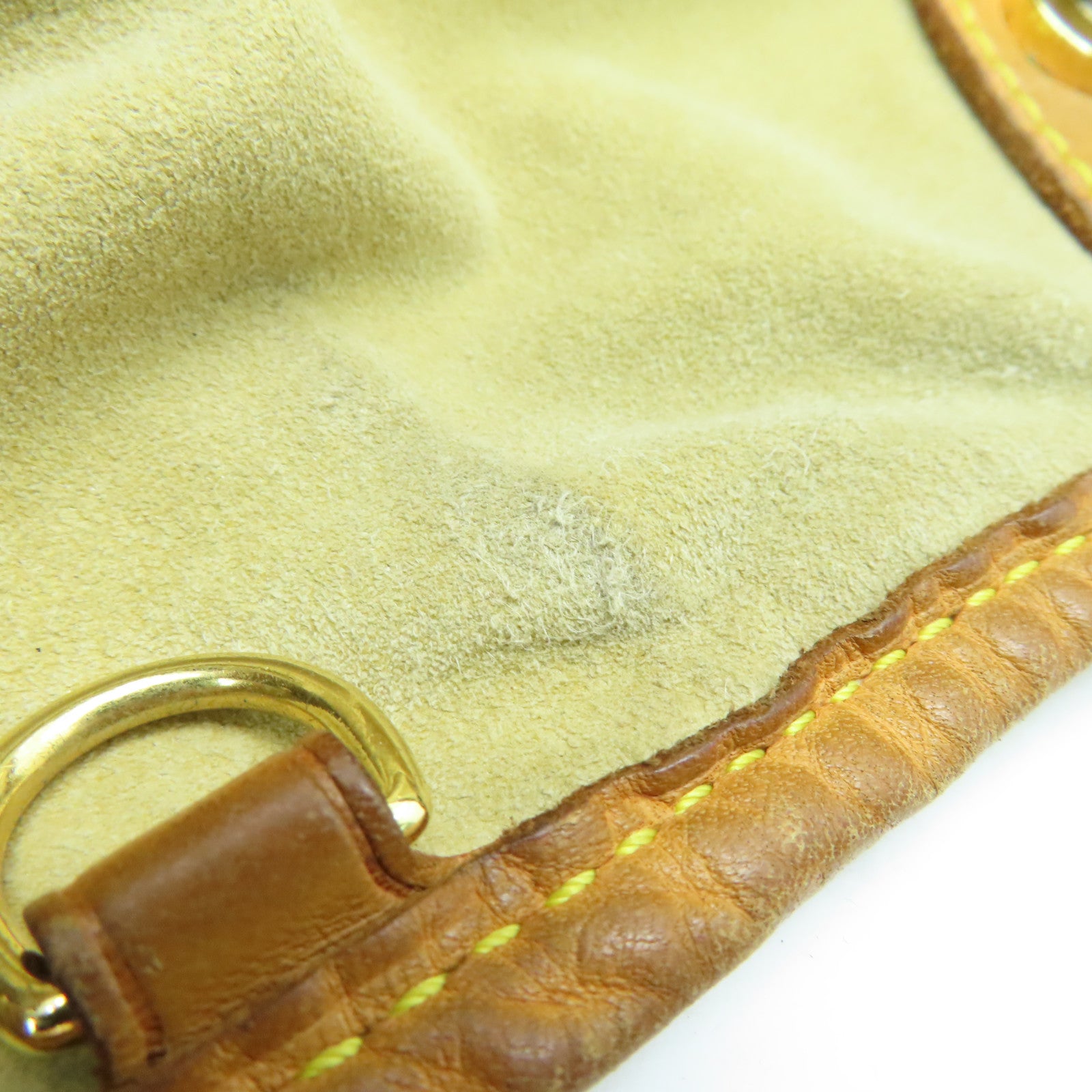 LOUIS VUITTON Monogram Galliera GM金扣肩背袋啡色