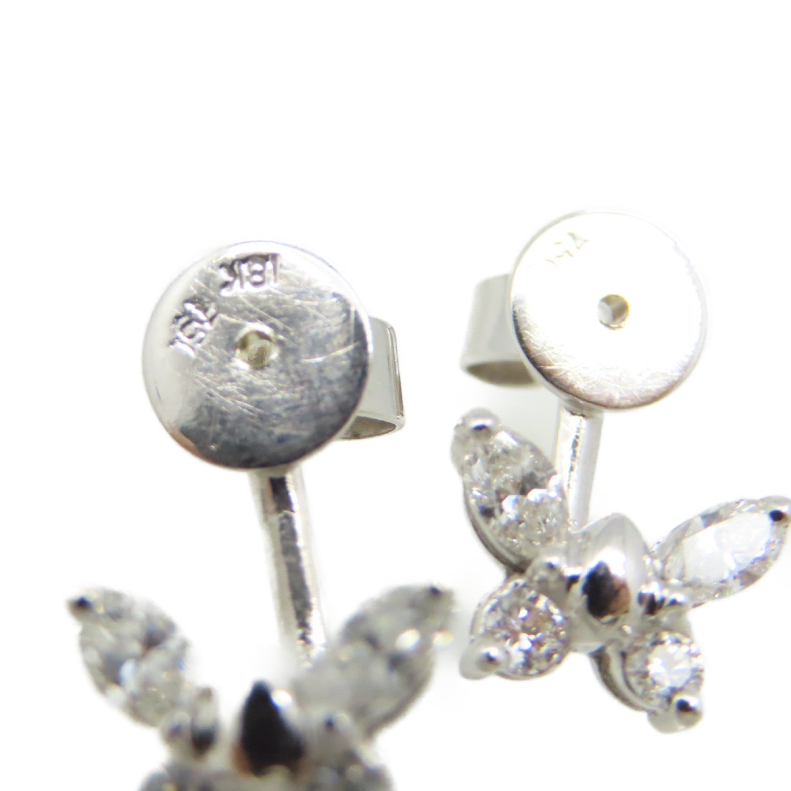 JEWELRY 【激減優惠】18K白金Emerald Earrings綠寶石耳環