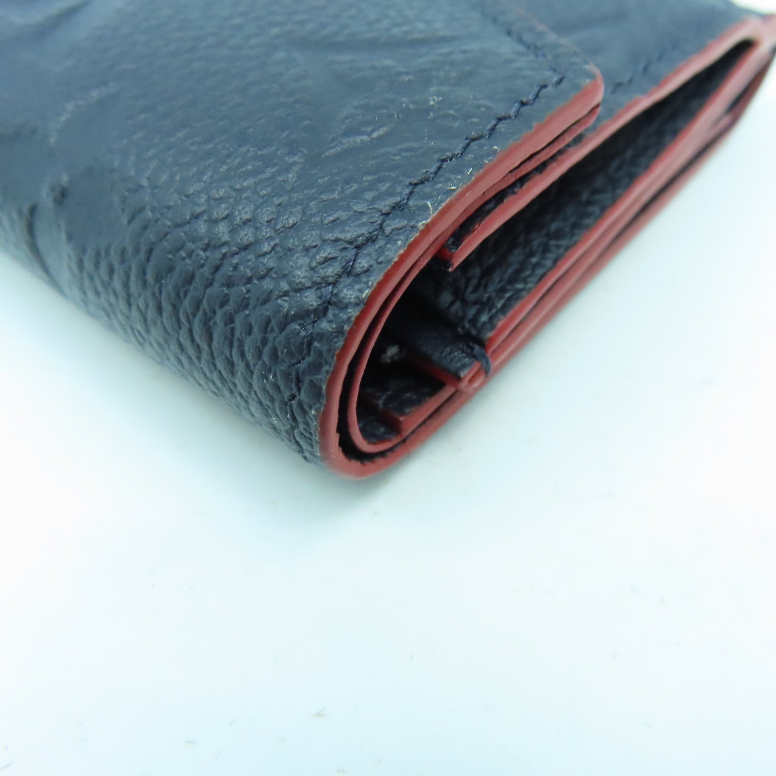 LOUIS VUITTON Monogram Empreinte Zoe Wallet金扣錢包黑色