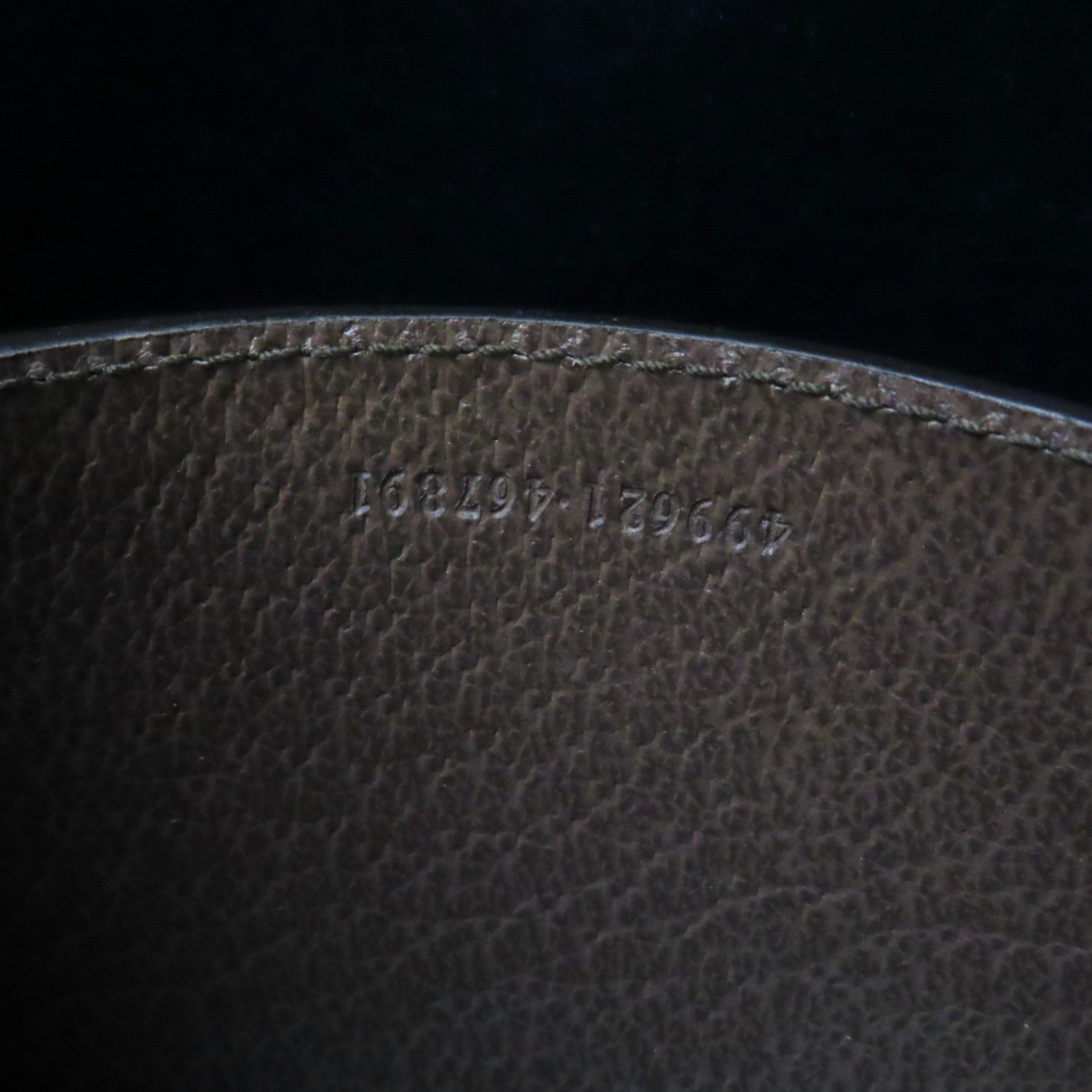 GUCCI 塗層帆布Ophidia GG金扣肩背袋啡色