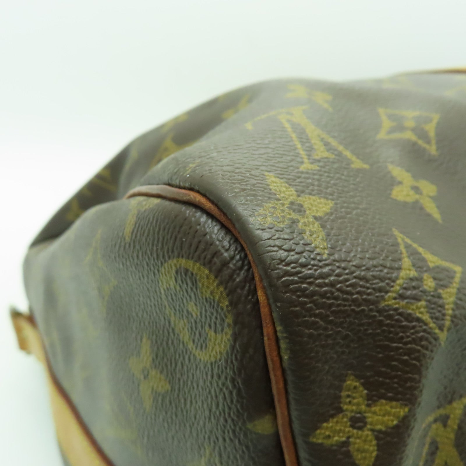 LOUIS VUITTON 【激減優惠】Monogram Keepall 45 Bandouliere金扣波士頓包棕色
