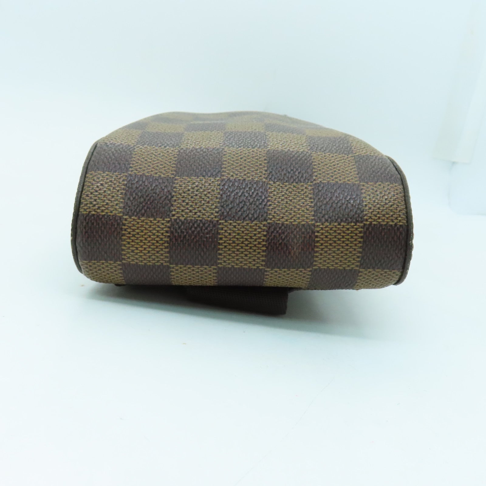 LOUIS VUITTON Damier Geronimos金扣腰包啡色