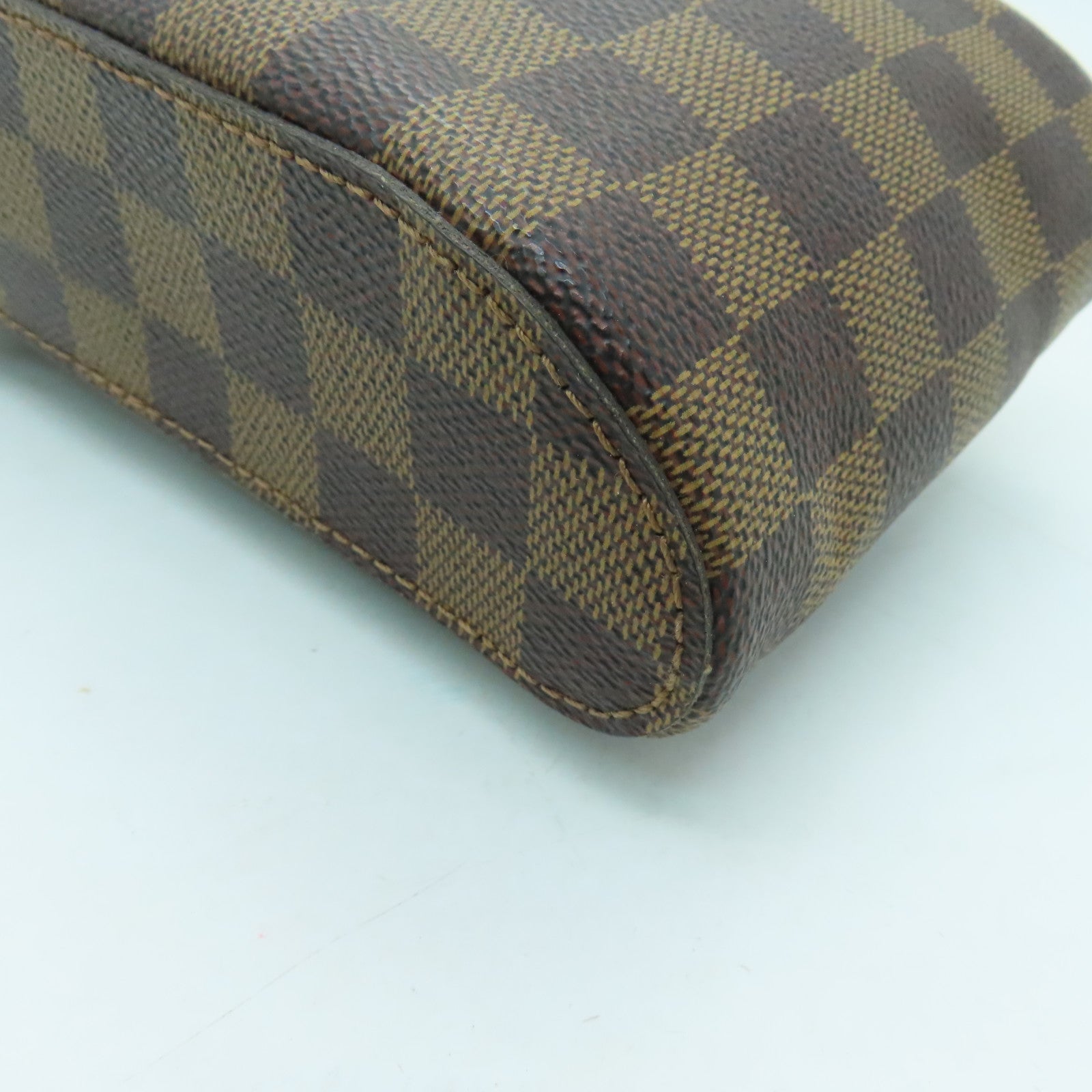 LOUIS VUITTON Damier Geronimos金扣腰包啡色