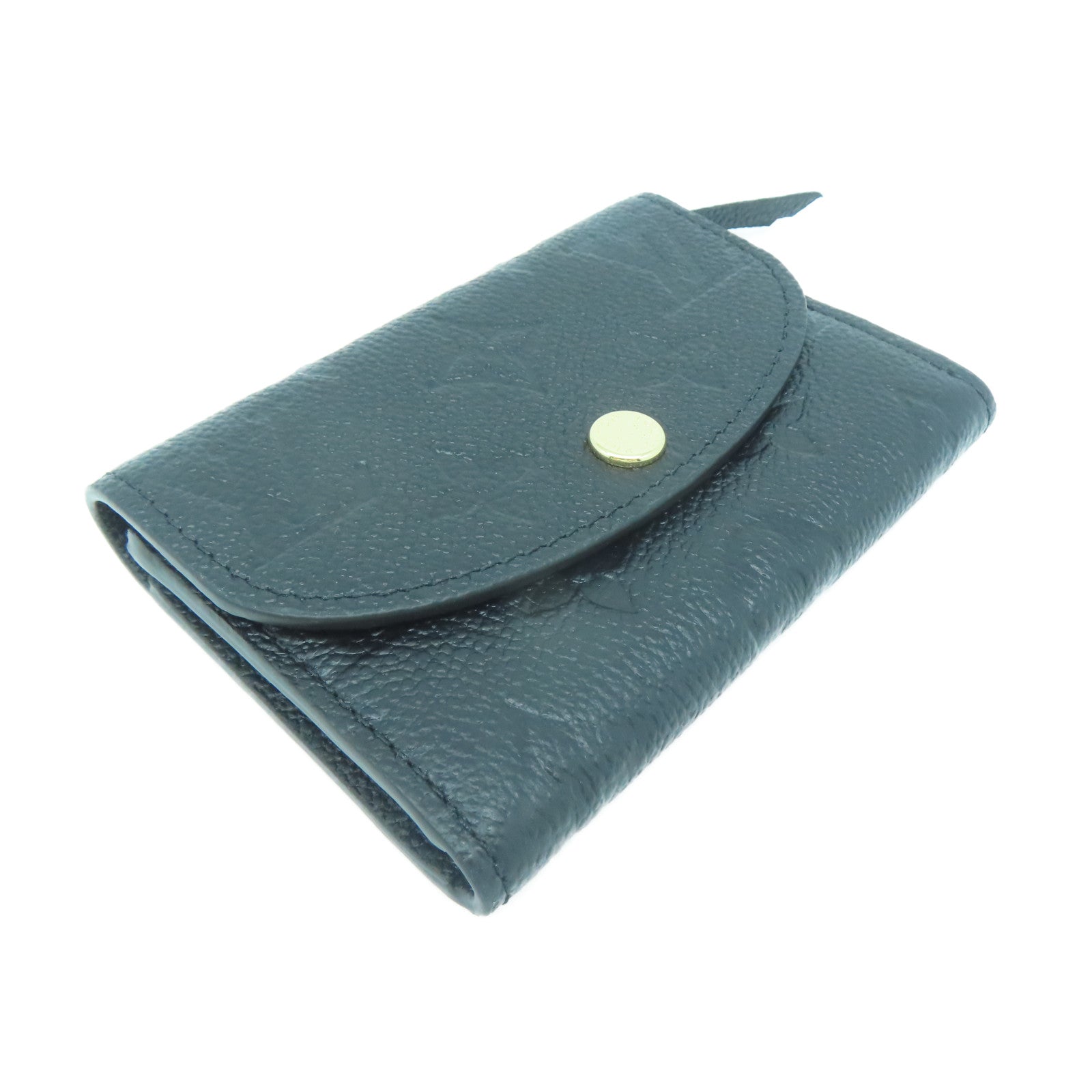 LOUIS VUITTON Monogram Empreinte Rosalie Coin Purse金扣零錢包黑色