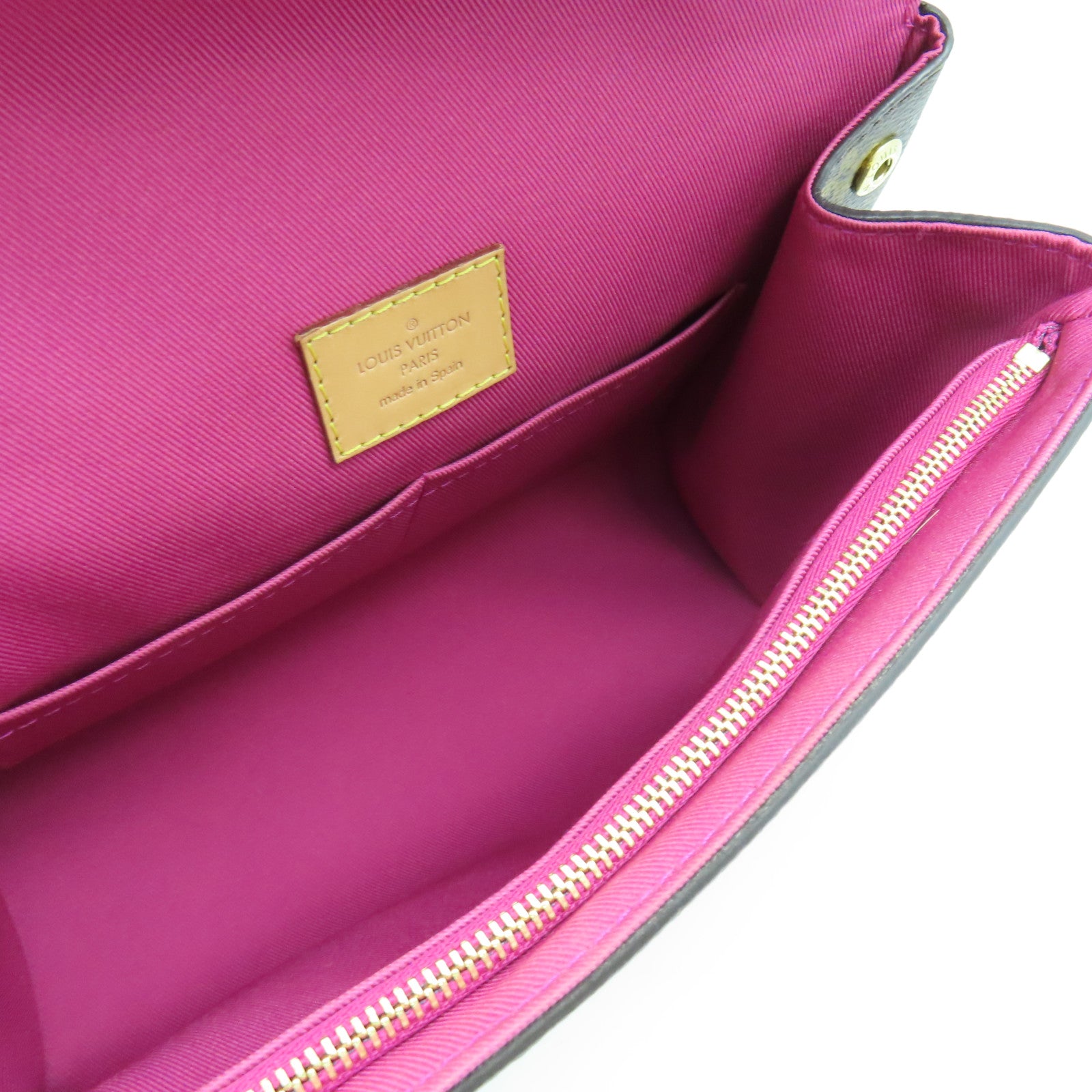 LOUIS VUITTON Monogram Cluny BB金扣手挽肩背兩用袋啡色