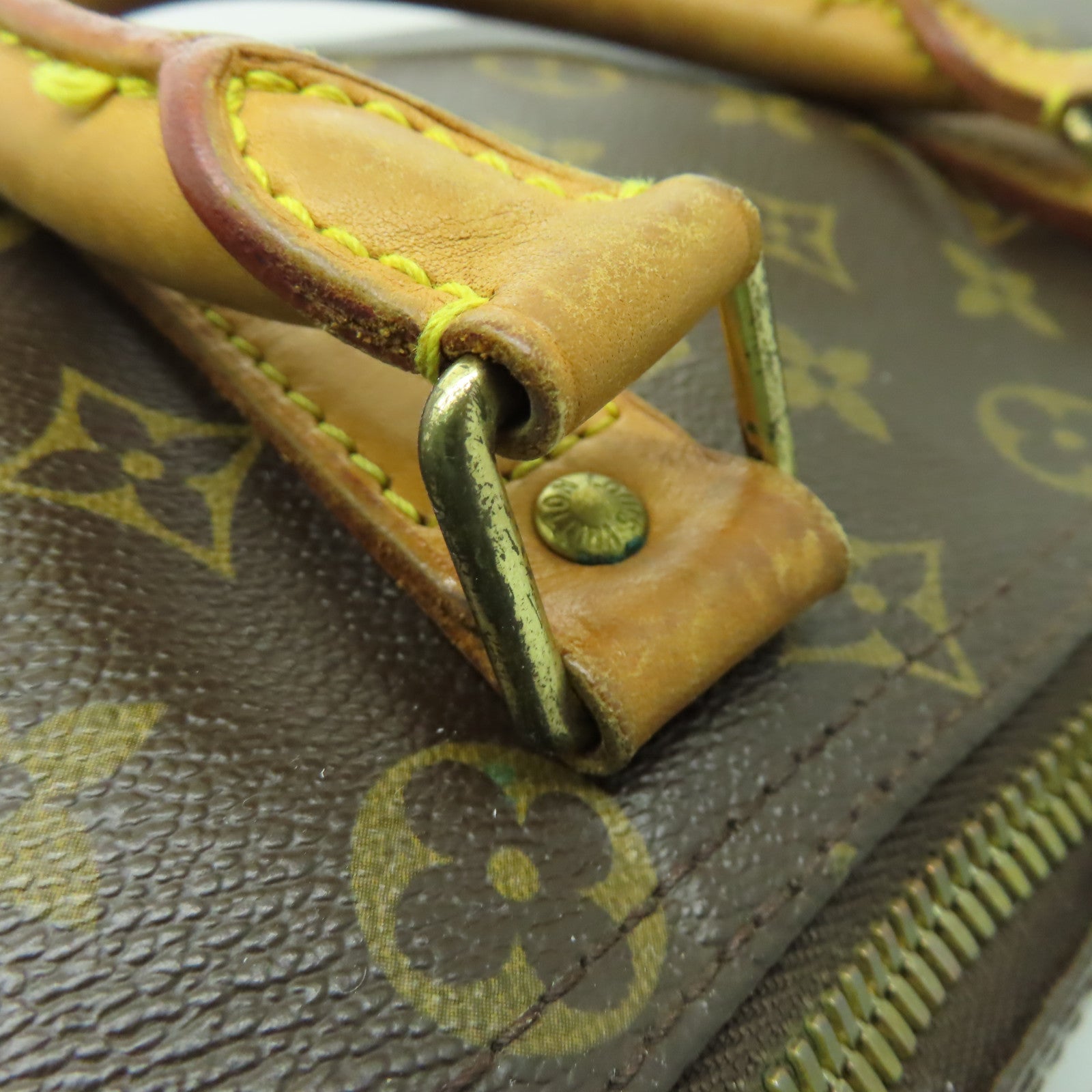 LOUIS VUITTON 【激減優惠】Monogram Keepall 45 Bandouliere金扣波士頓包棕色