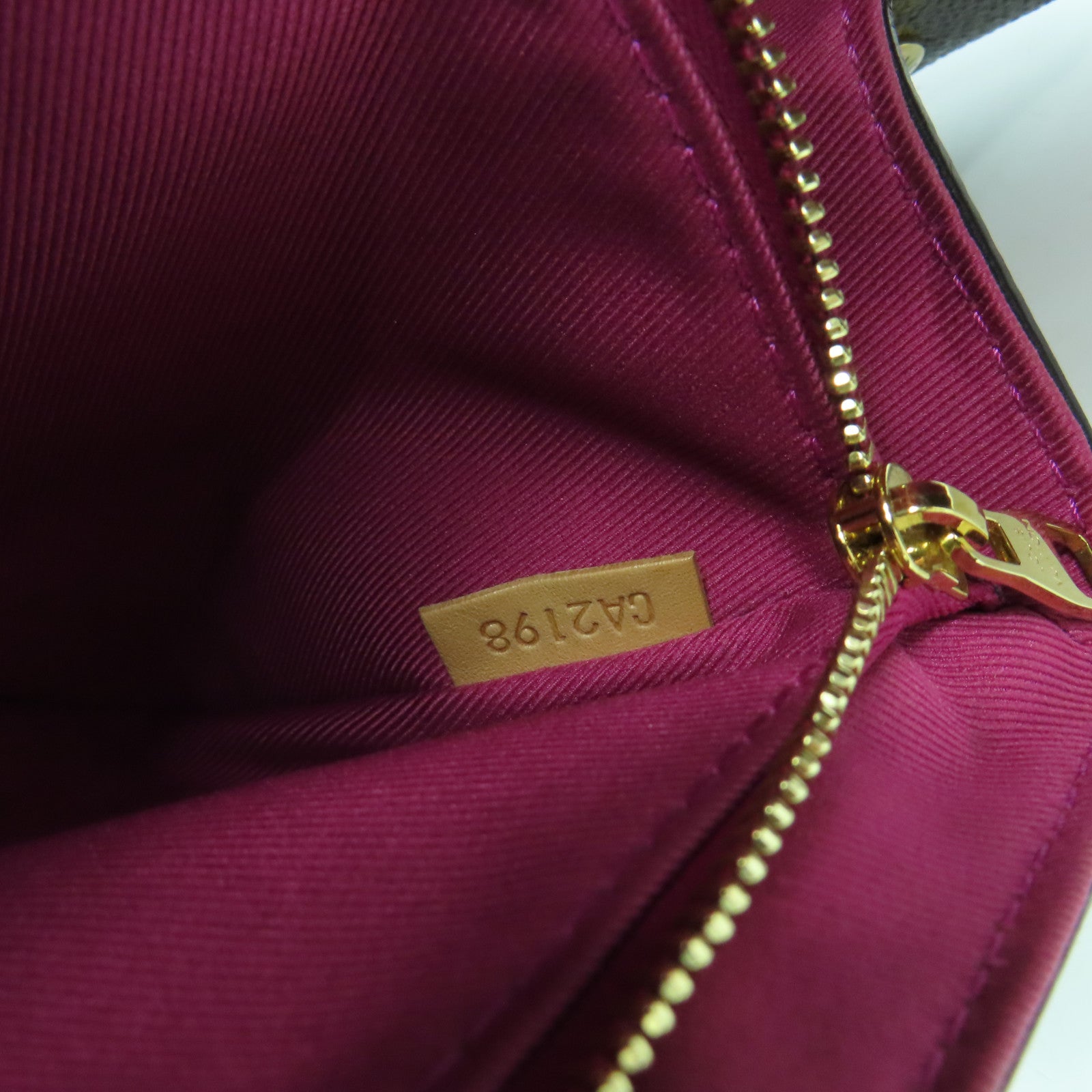 LOUIS VUITTON Monogram Cluny BB金扣手挽肩背兩用袋啡色