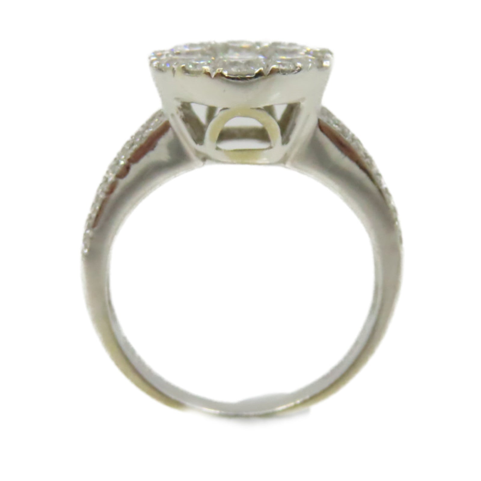 JEWELRY 【激減優惠】18K白金Diamond Ring 0.22ct/0.78ct/0.10ct/0.23ct鑽石戒指US#4.75
