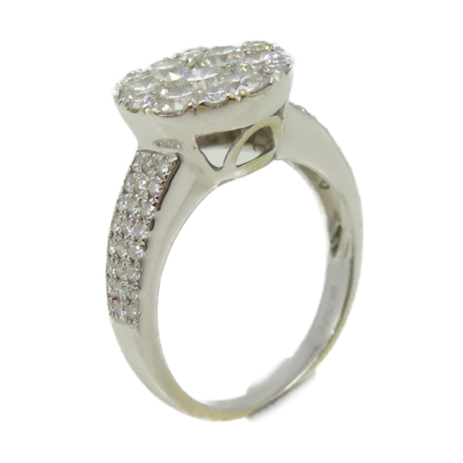 JEWELRY 【激減優惠】18K白金Diamond Ring 0.22ct/0.78ct/0.10ct/0.23ct鑽石戒指US#4.75