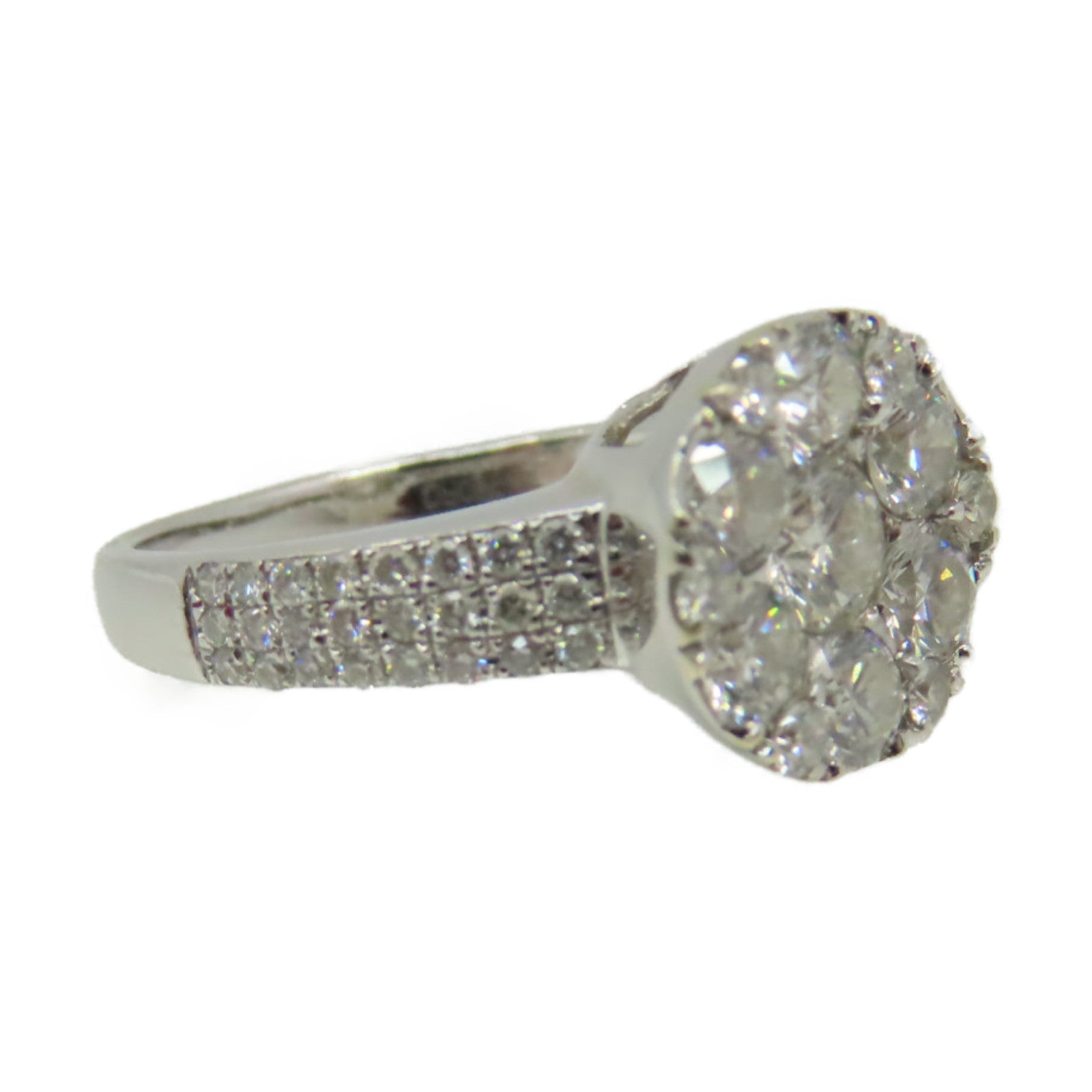 JEWELRY 【激減優惠】18K白金Diamond Ring 0.22ct/0.78ct/0.10ct/0.23ct鑽石戒指US#4.75