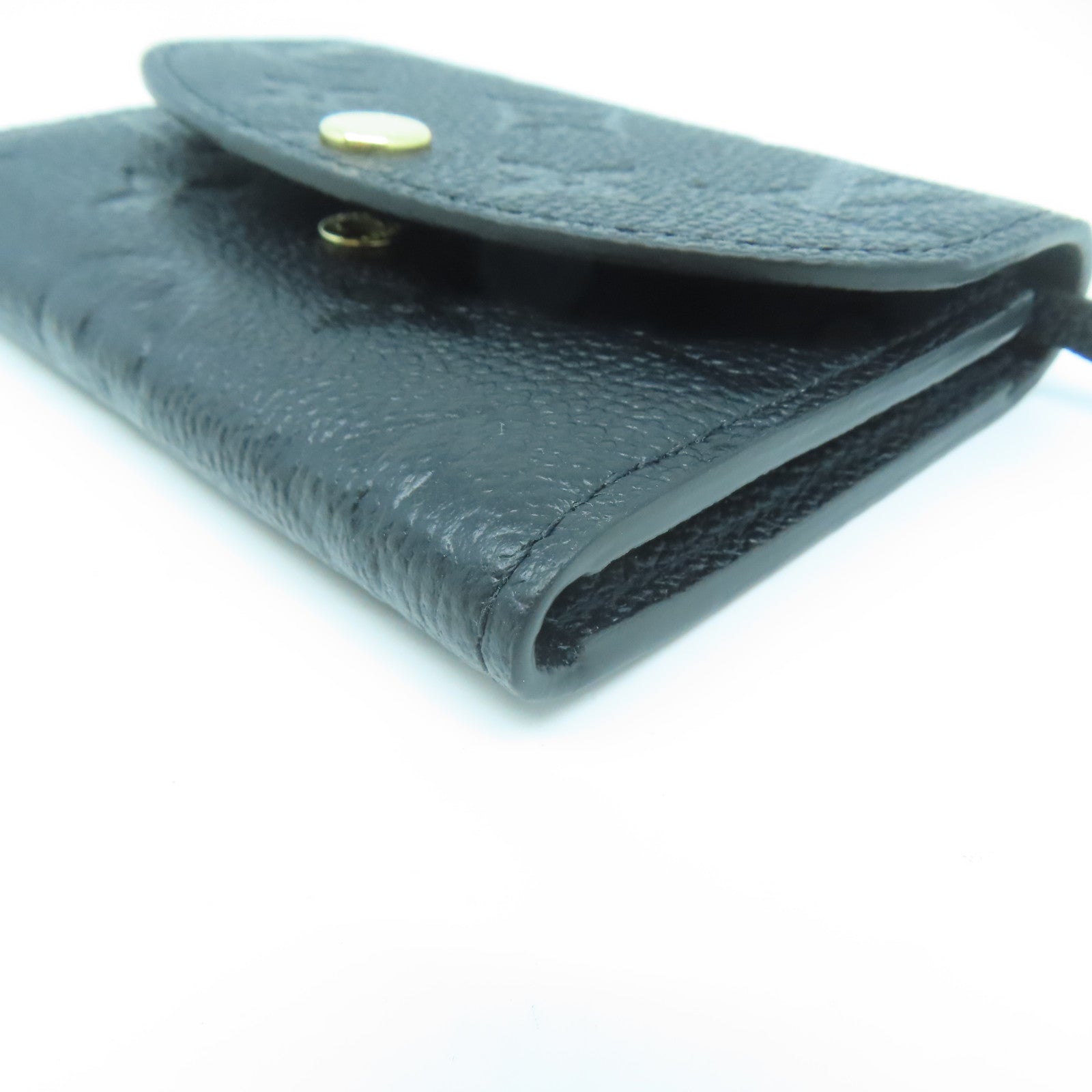 LOUIS VUITTON Monogram Empreinte Rosalie Coin Purse金扣零錢包黑色