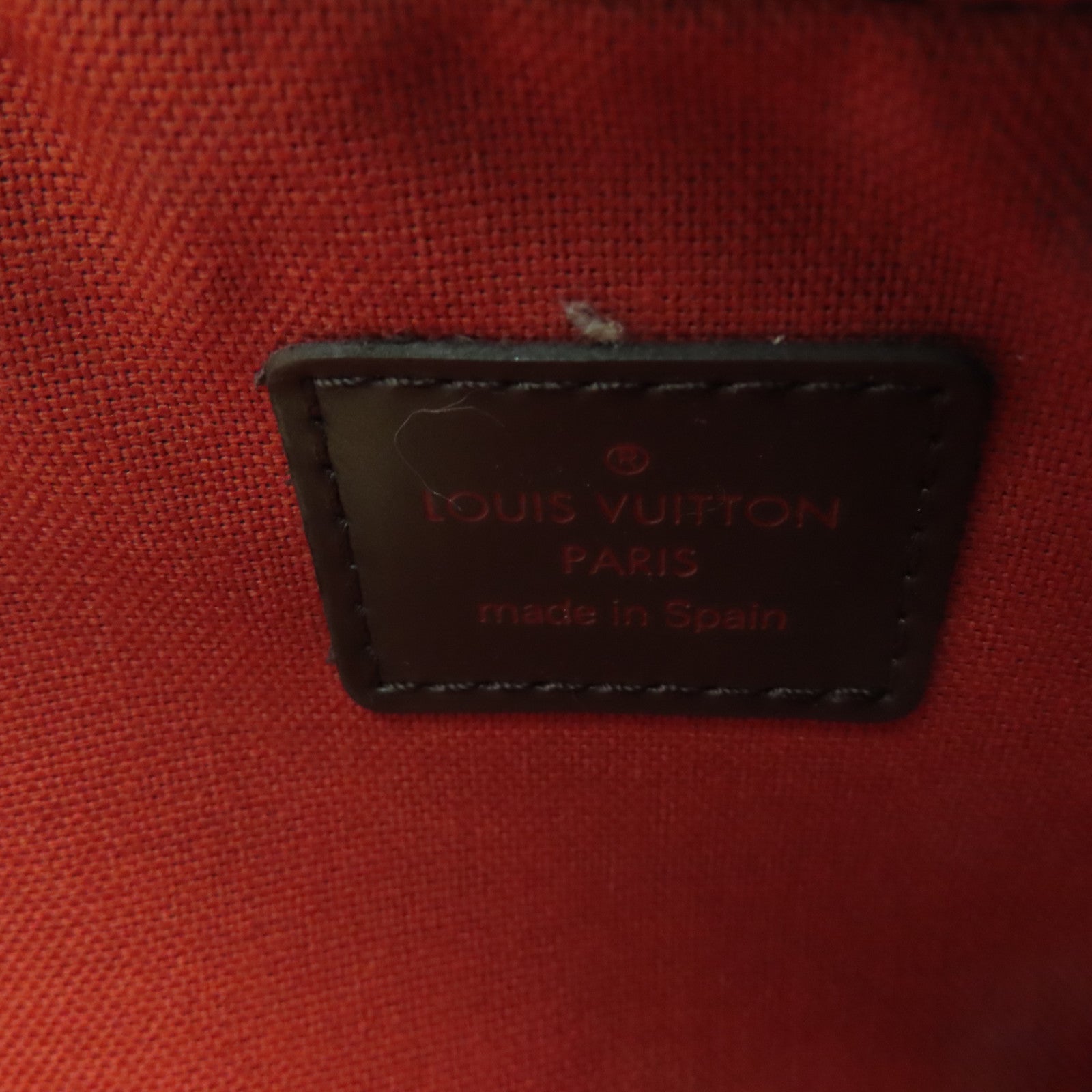 LOUIS VUITTON Damier Geronimos金扣腰包啡色
