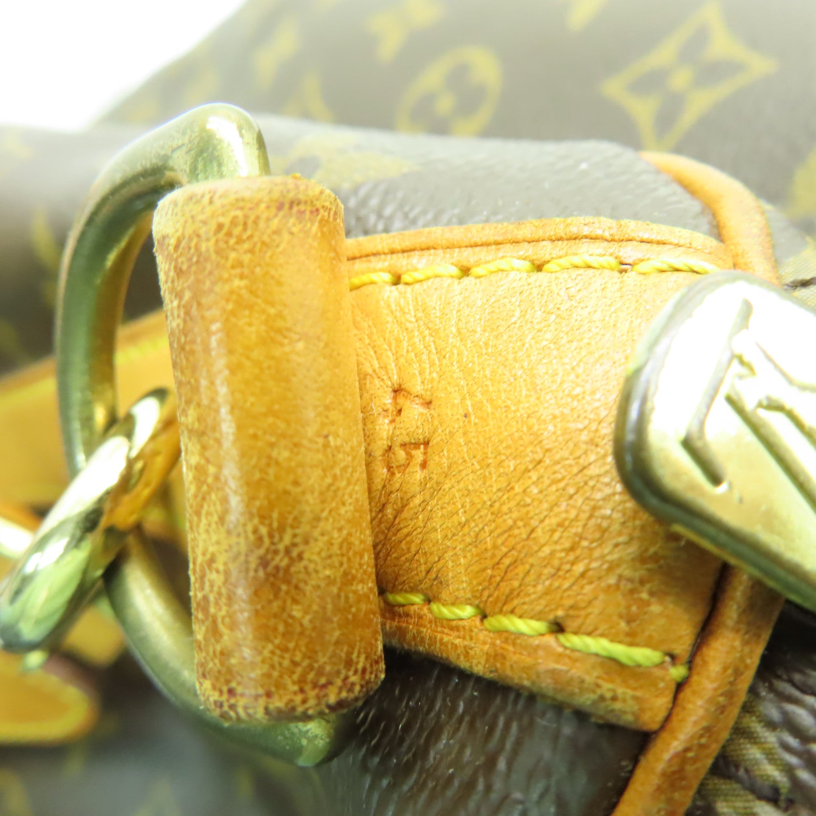 LOUIS VUITTON 【激減優惠】Monogram Keepall 45 Bandouliere金扣波士頓包棕色