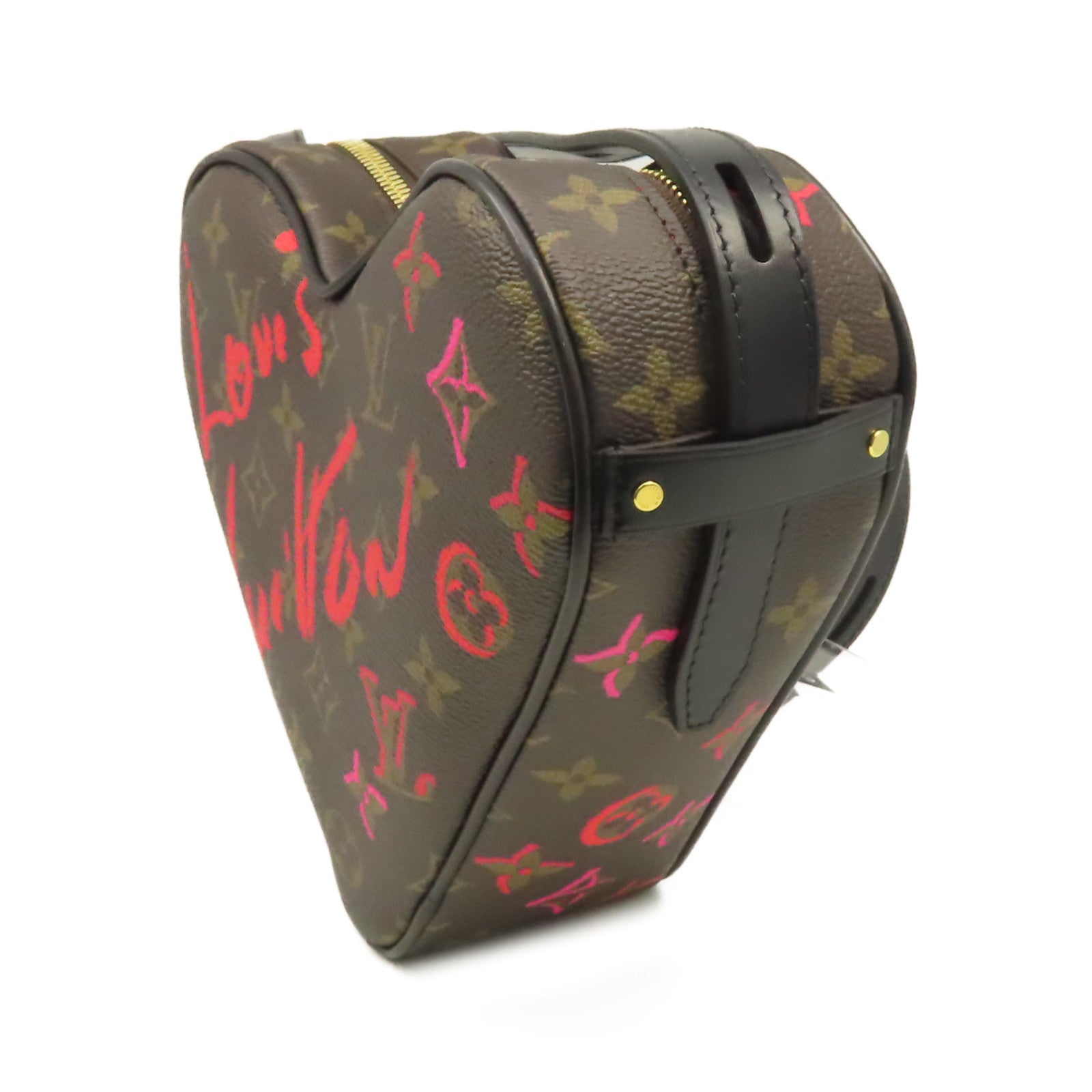 LOUIS VUITTON Monogram Fall In Love Sac Coeur Shoulder Bag肩背袋啡色